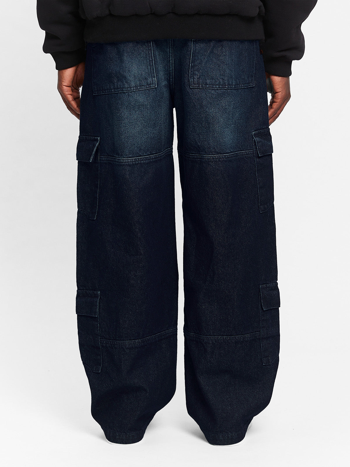 CONCEPTION CARGO PANTS - RAW DENIM