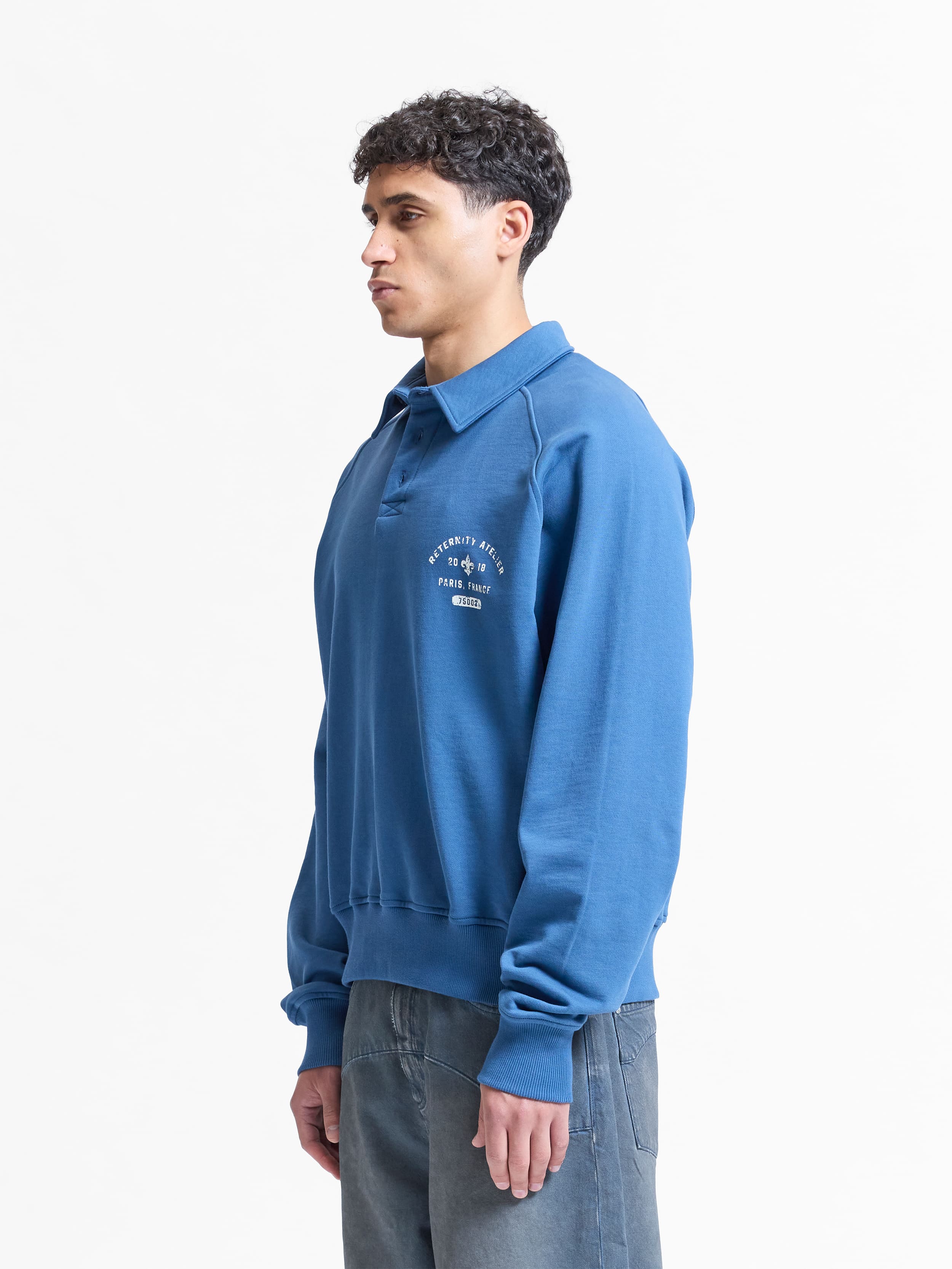 MAISON POLO SWEATER - BLUE
