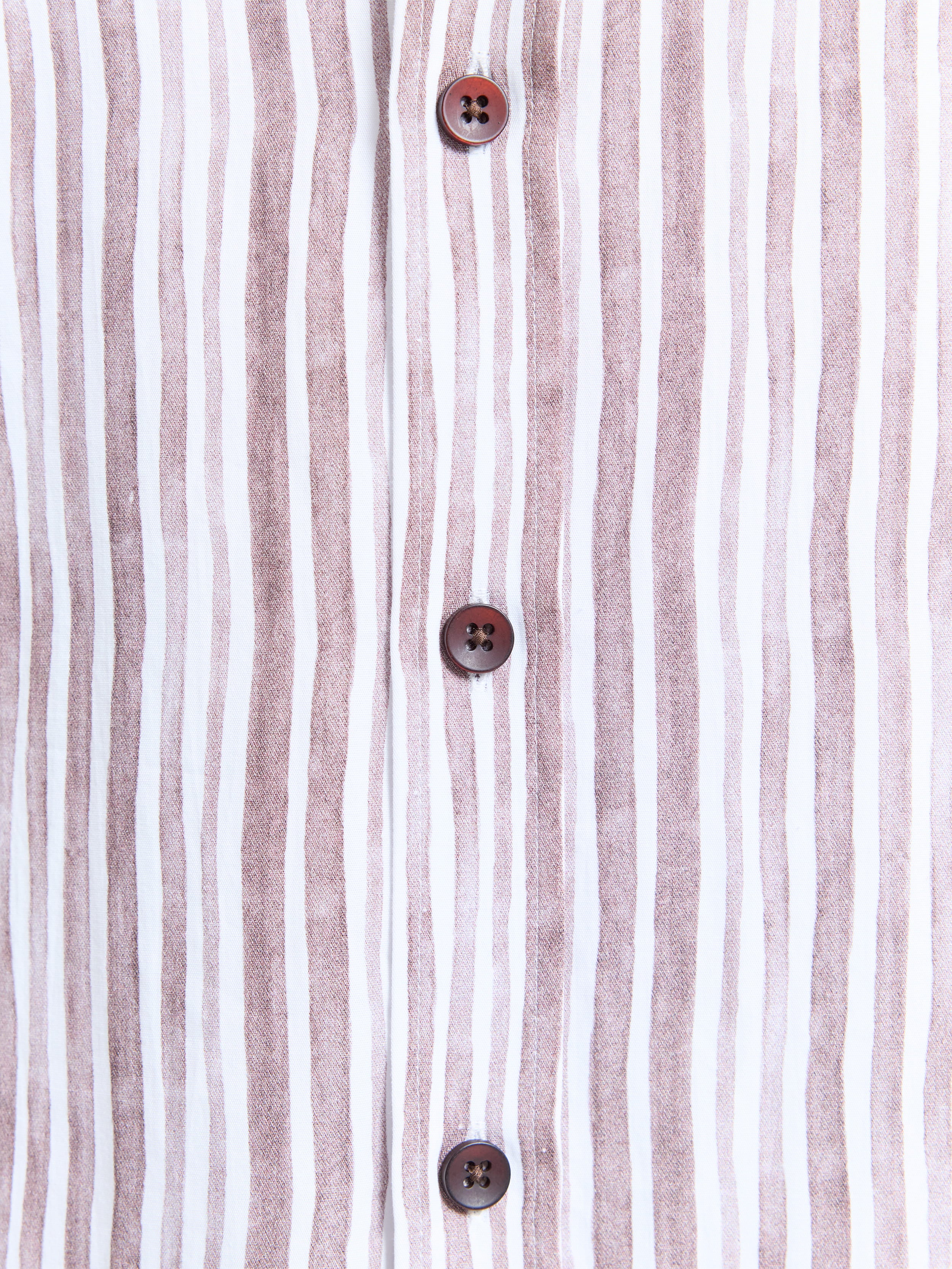 WATERCOLOR SHORT SLEEVE SHIRT - BROWN