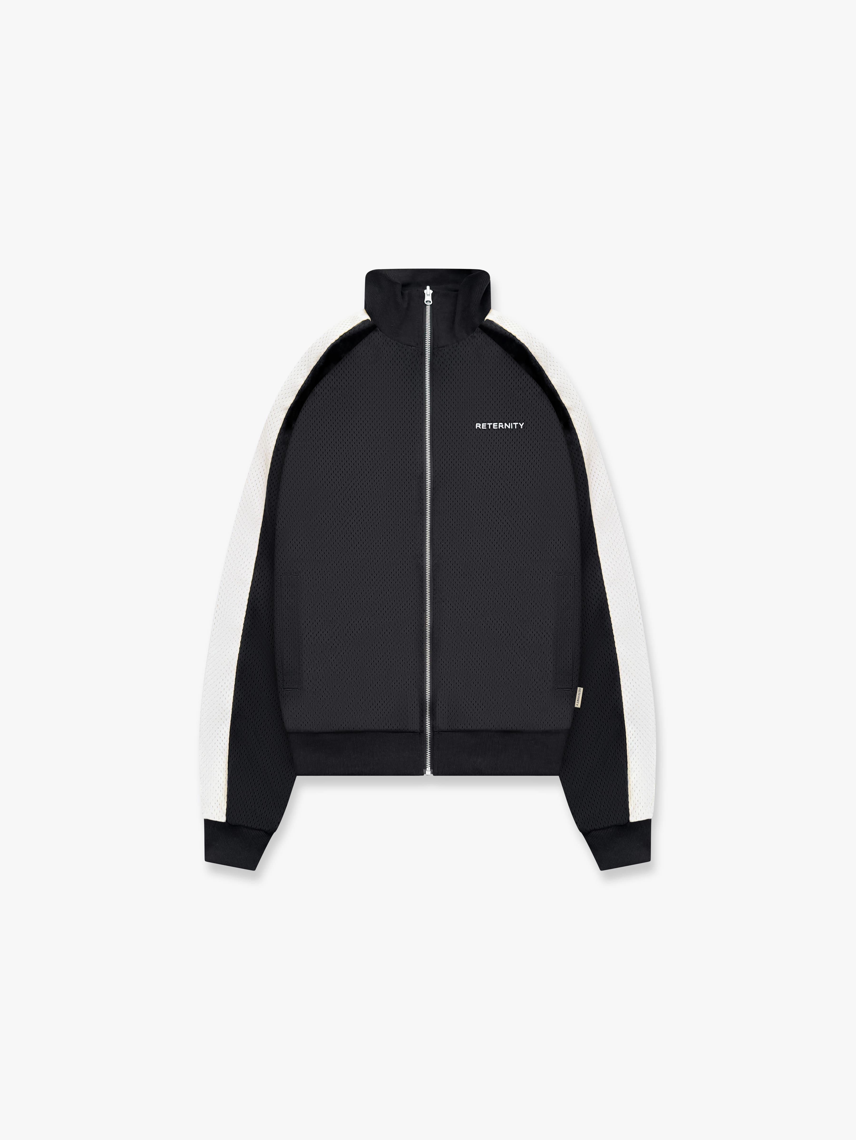 STUDIO REVERSIBLE TRACK JACKET - BLACK