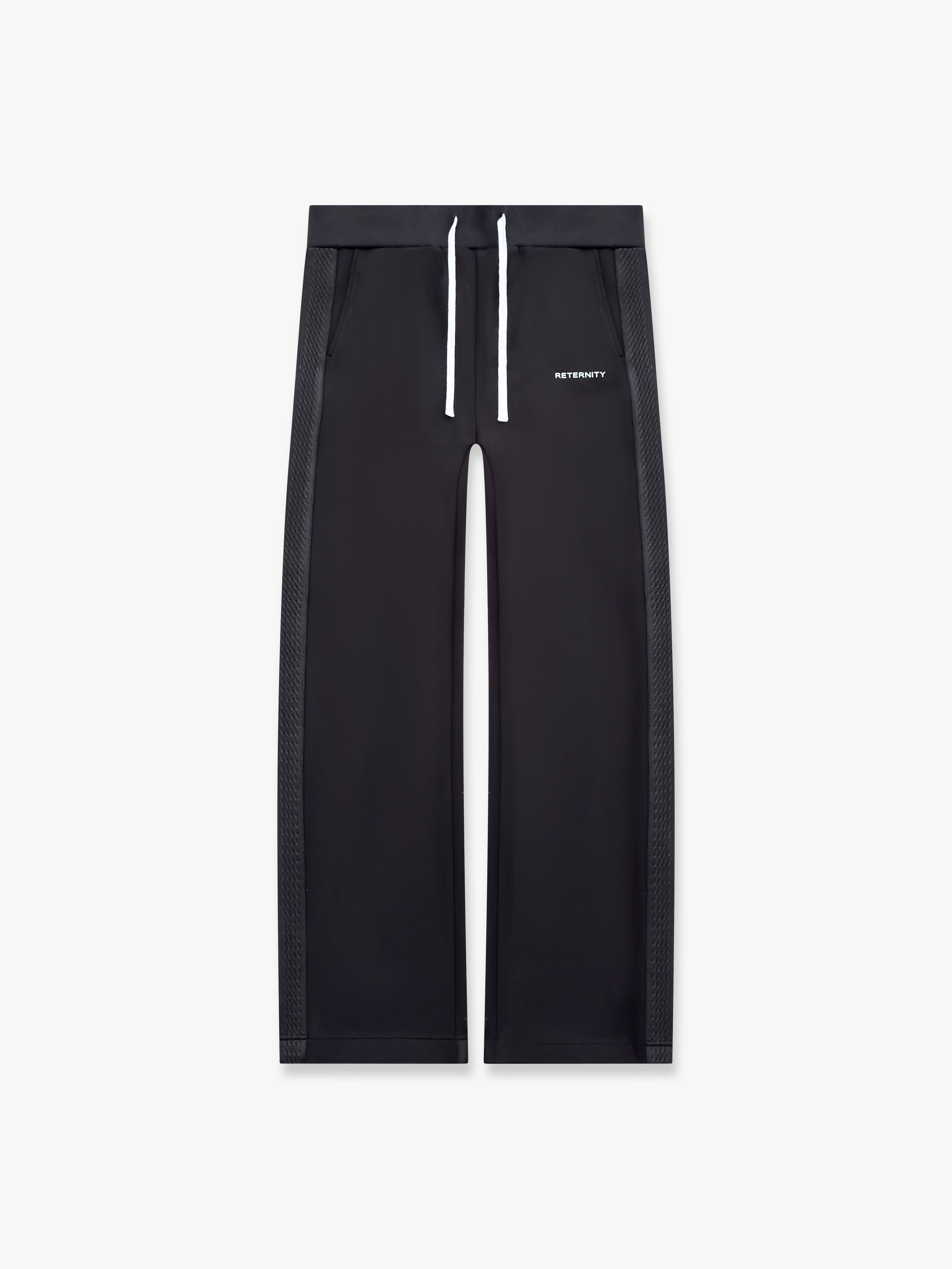 STUDIO TRACK PANTS - BLACK