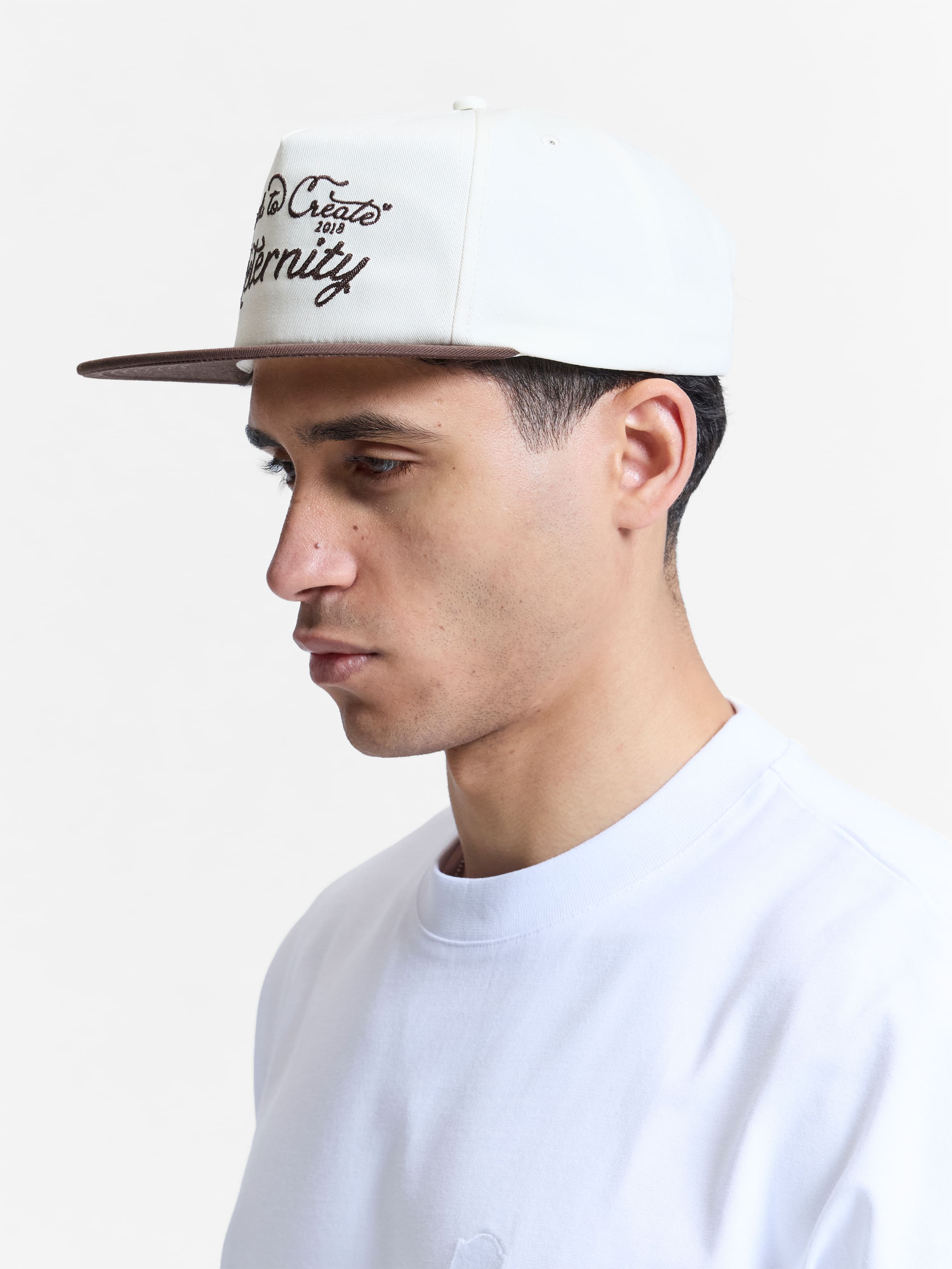 RETERNITY UNSTRUCTURED SNAPBACK - BROWN/CREAM