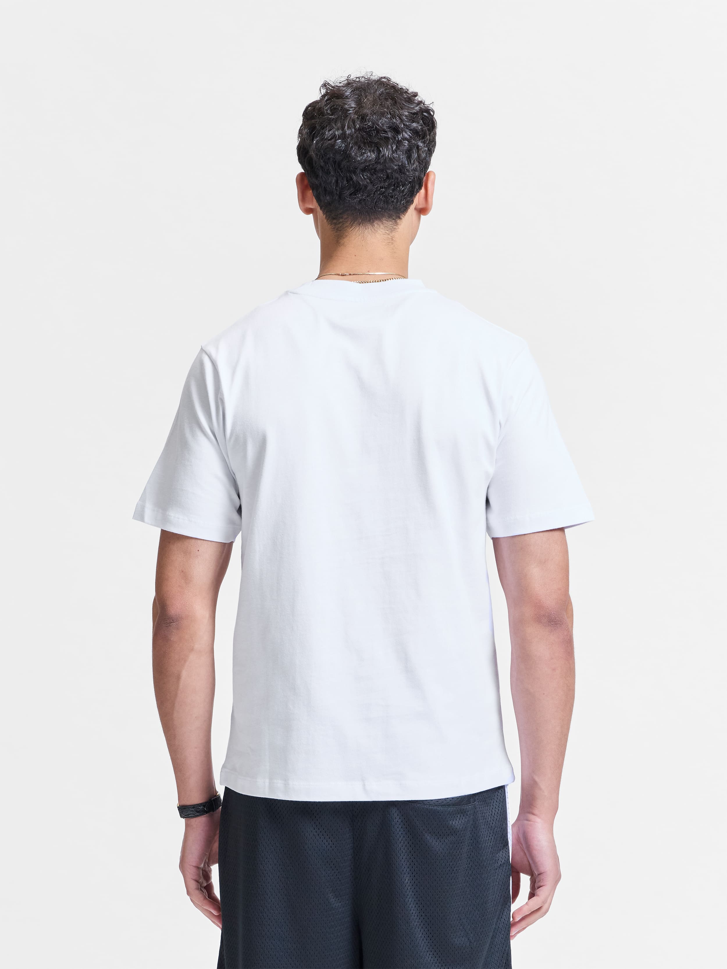 SIGNE FITTED T-SHIRT - WHITE
