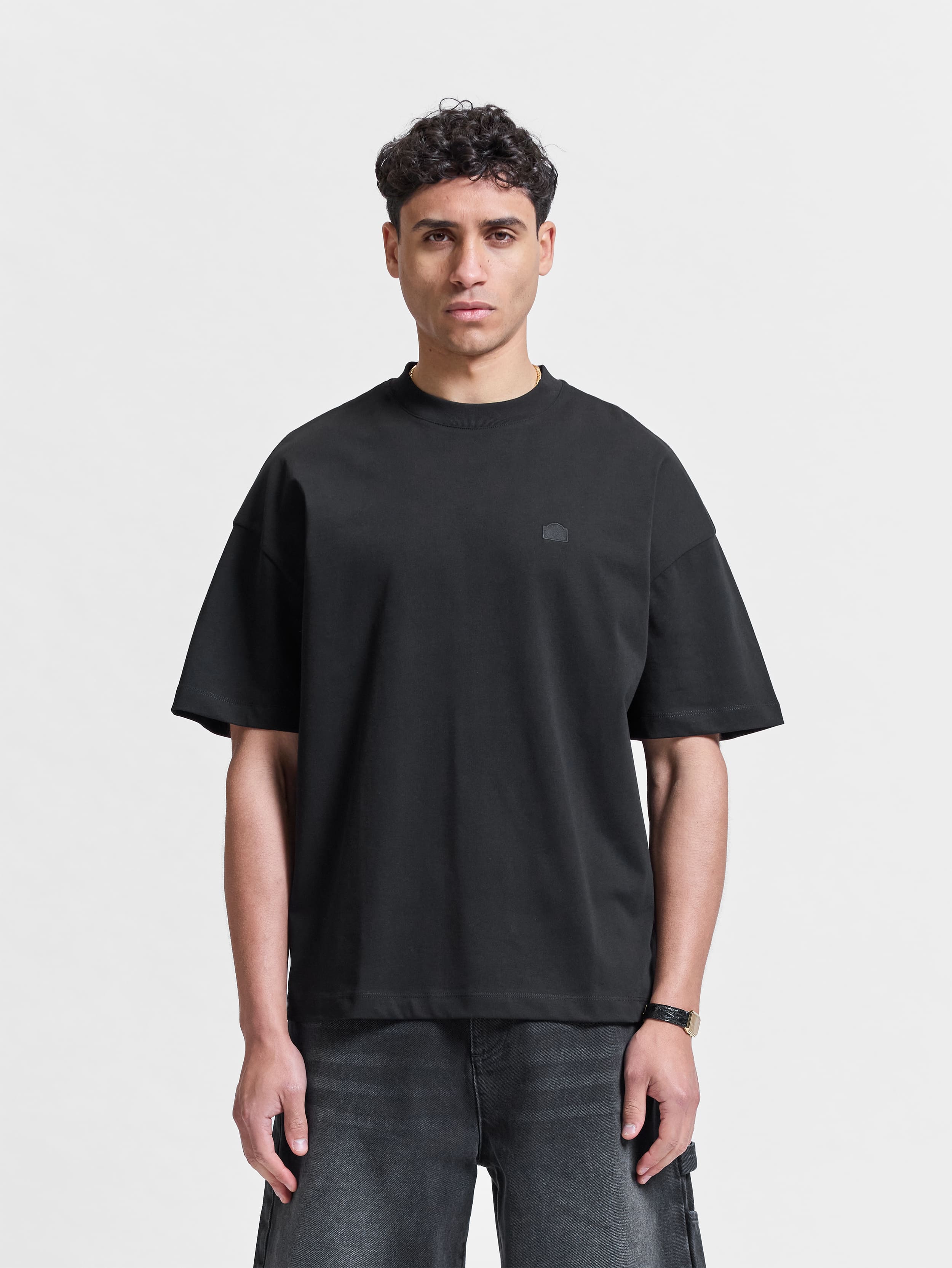 SIGNE T-SHIRT - BLACK