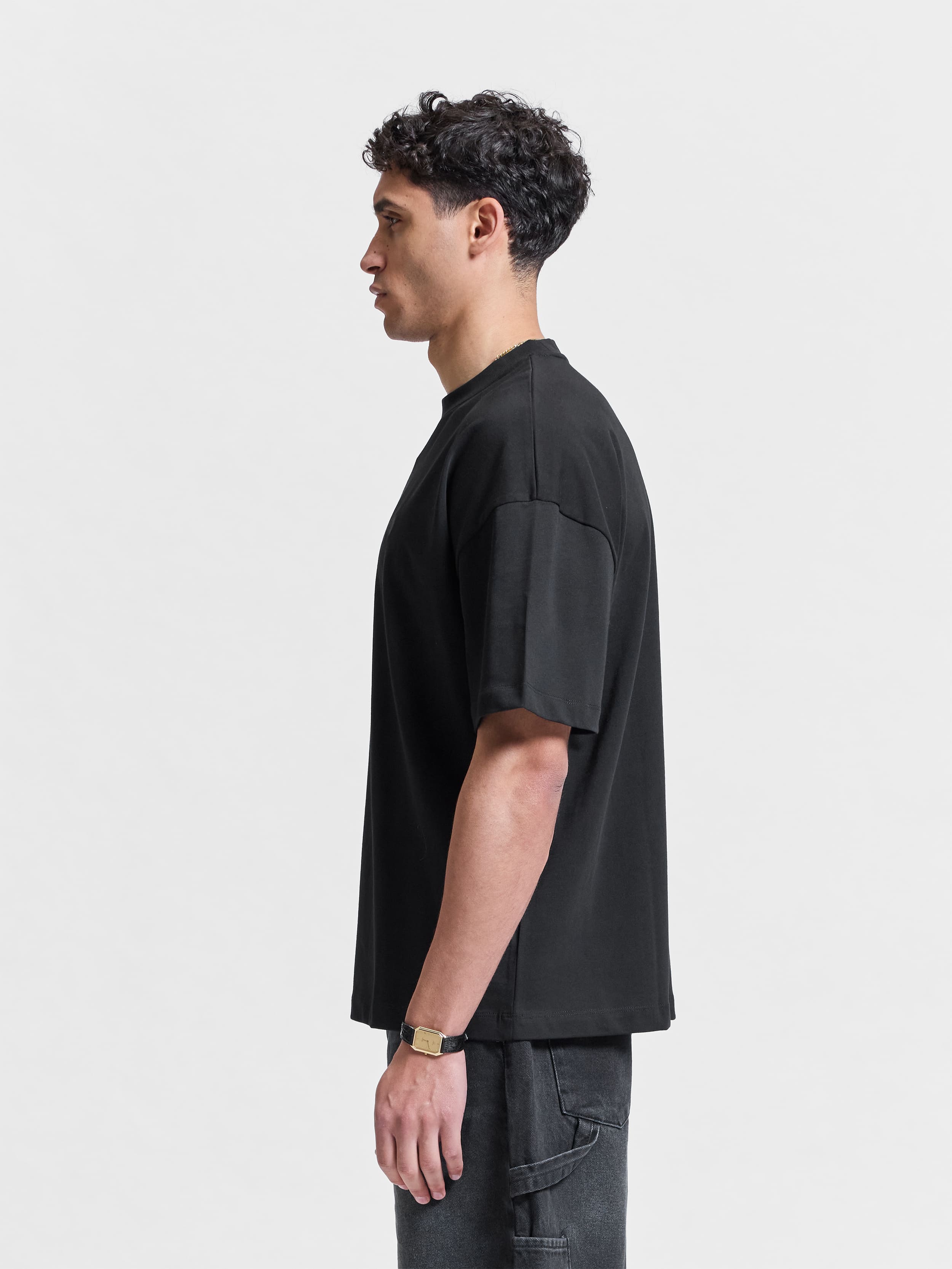 SIGNE T-SHIRT - BLACK