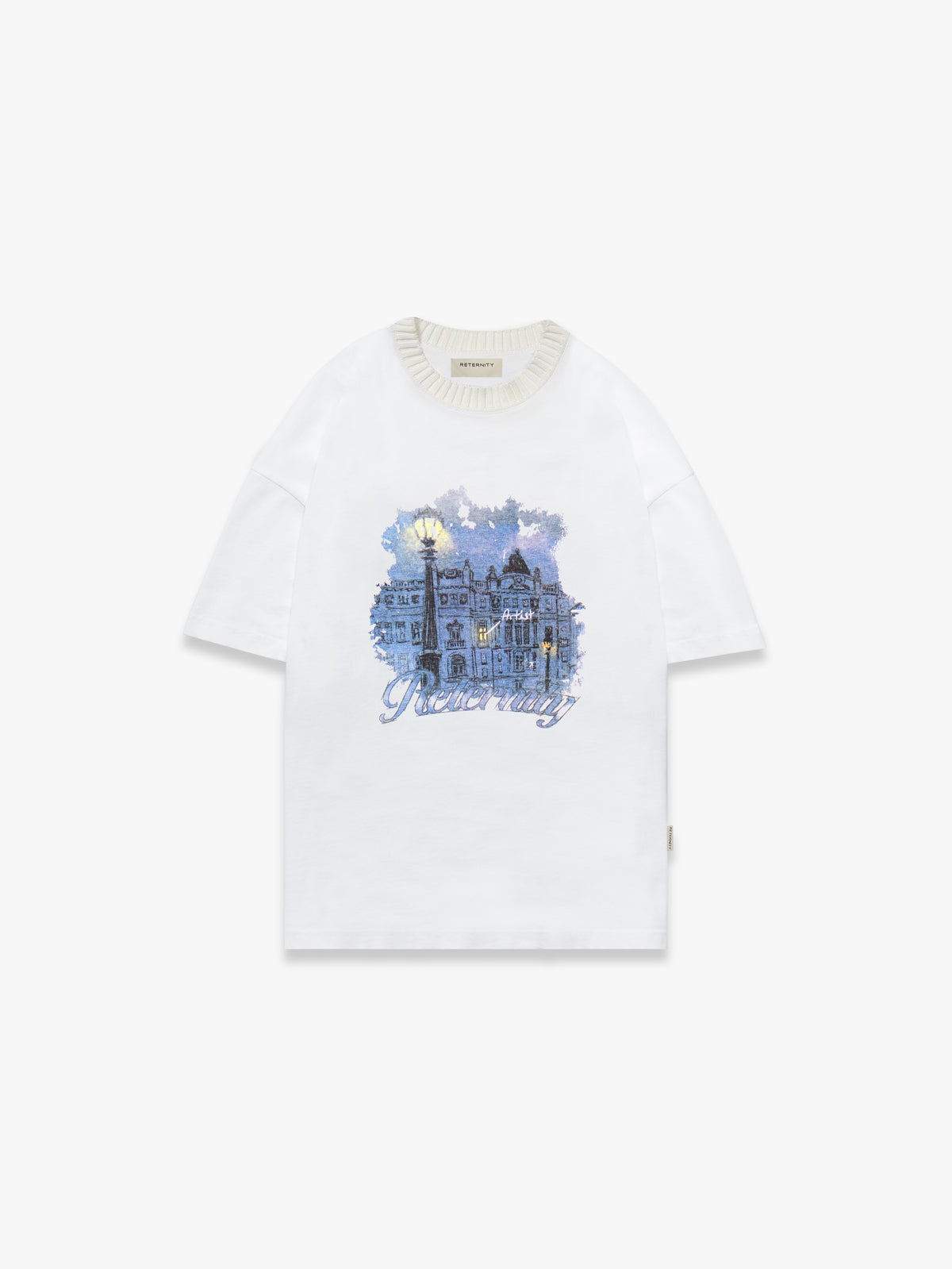 ARTIST BY NIGHT T-SHIRT - WHITE