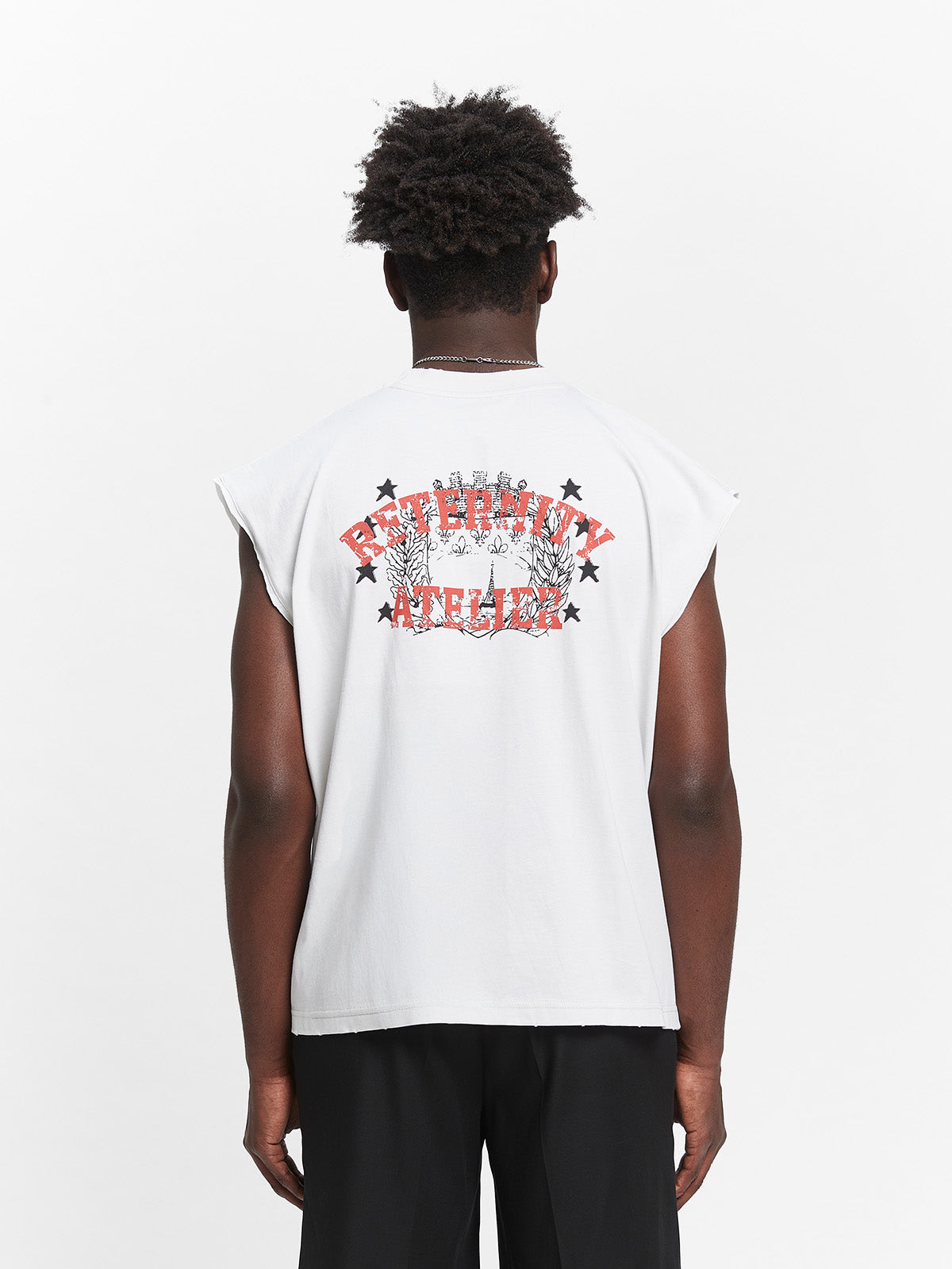 ÉVÉNIE BAND TANKTOP -  VINTAGE WHITE
