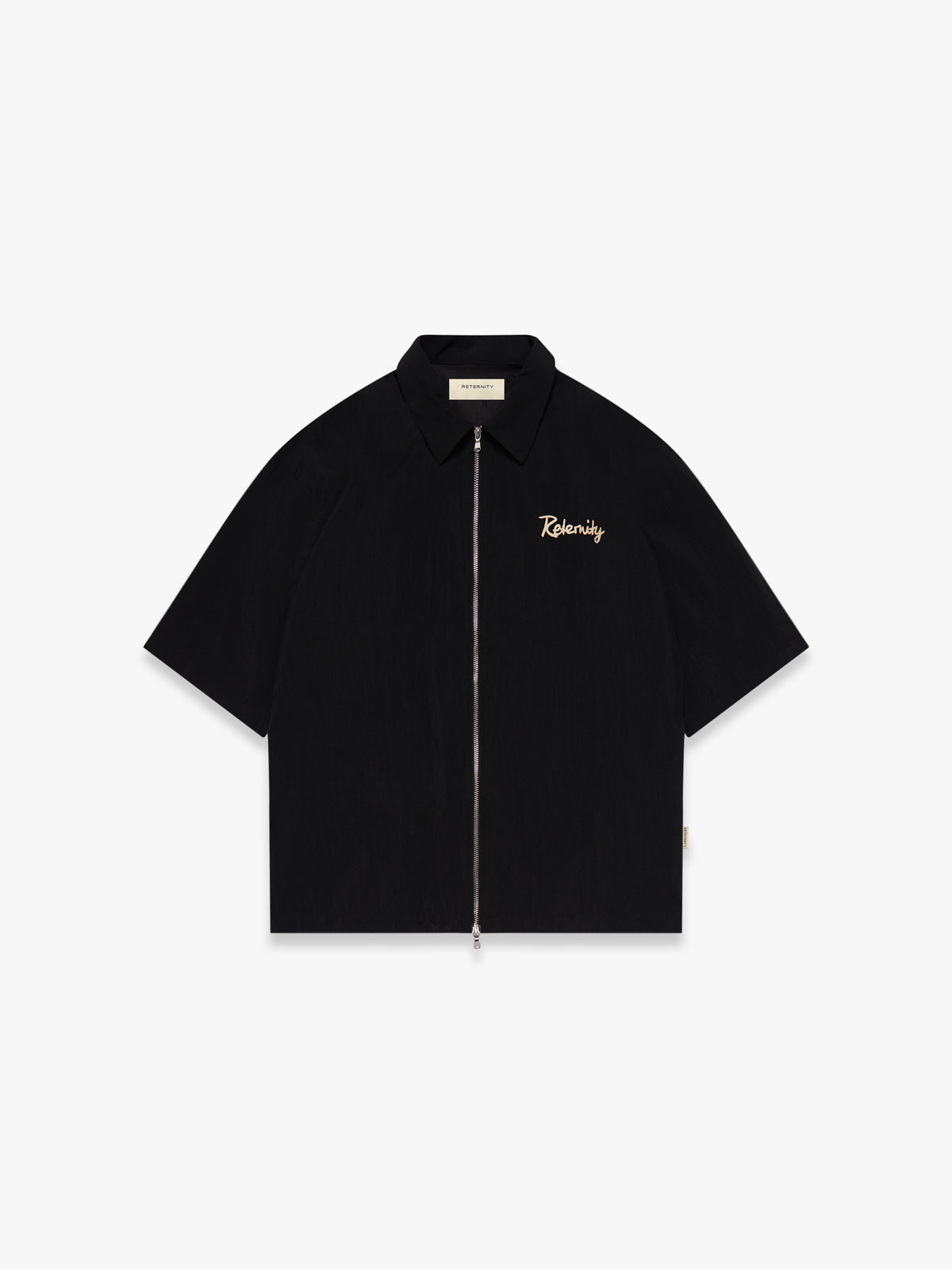 LUMÉVO NYLON ZIP-SHIRT - BLACK
