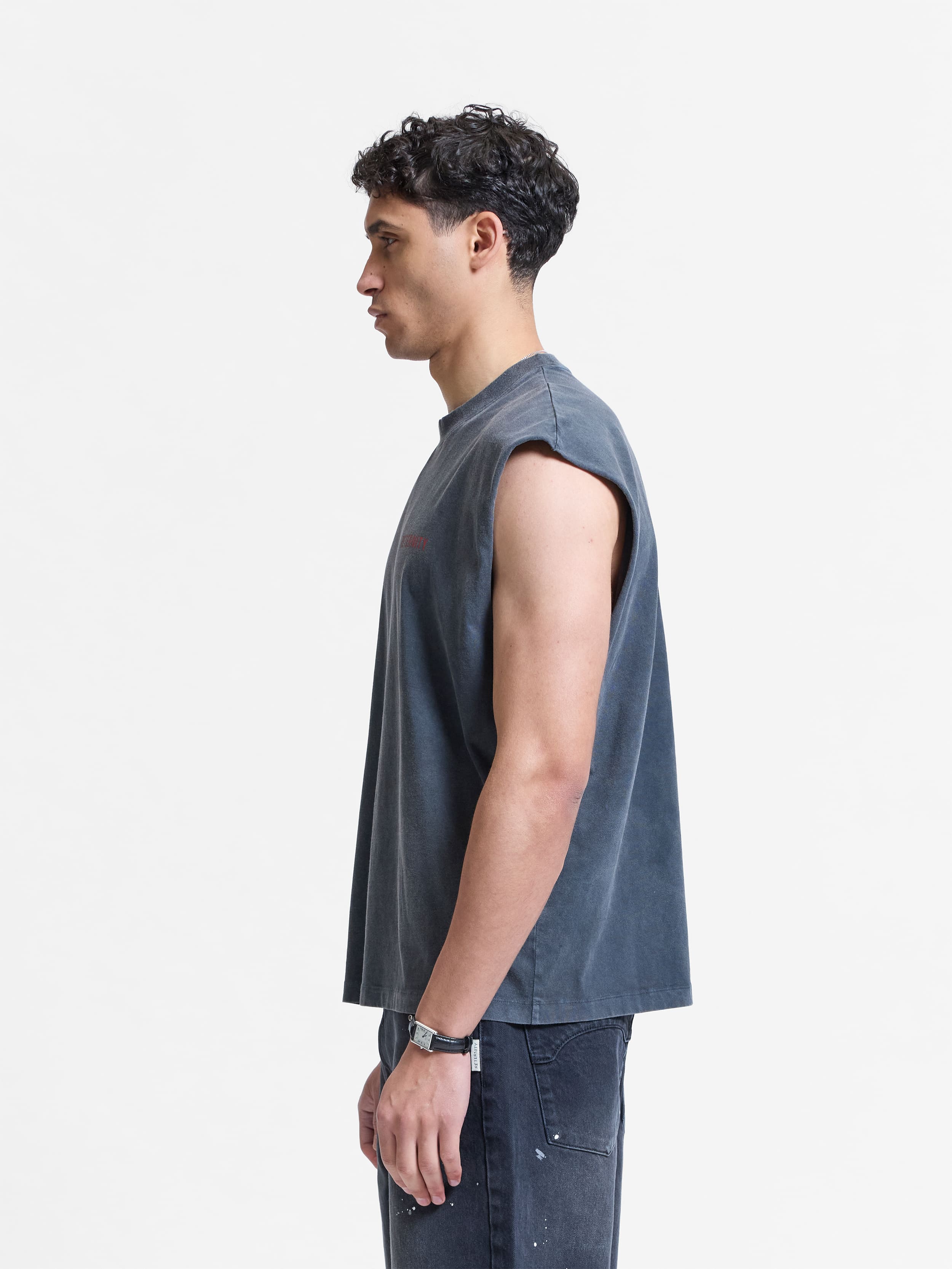 WORLD CHAMPION TANKTOP - WASHED BLACK