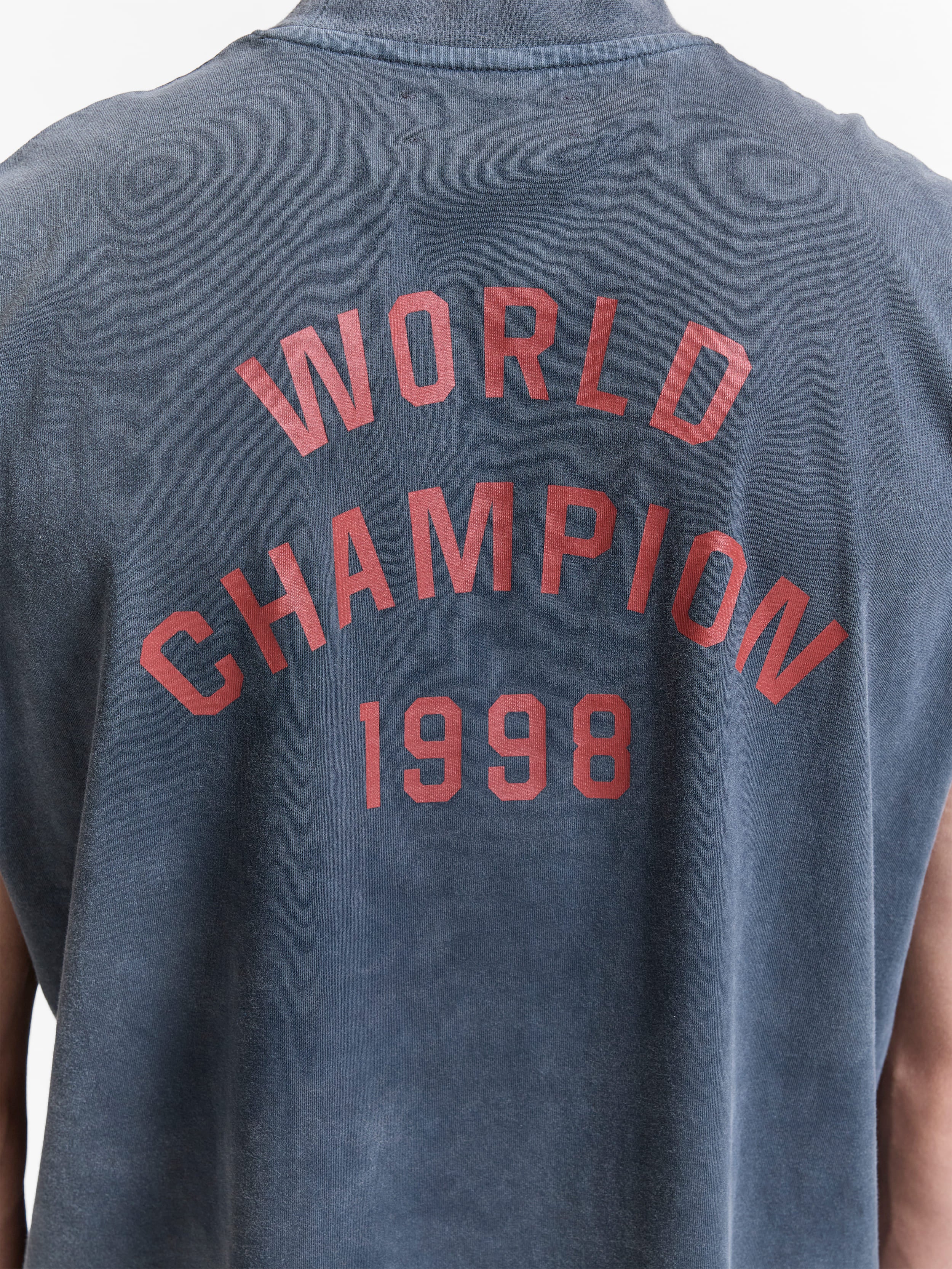 WORLD CHAMPION TANKTOP - WASHED BLACK
