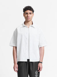 SIGNE SHIRT - BLACK STRIPED