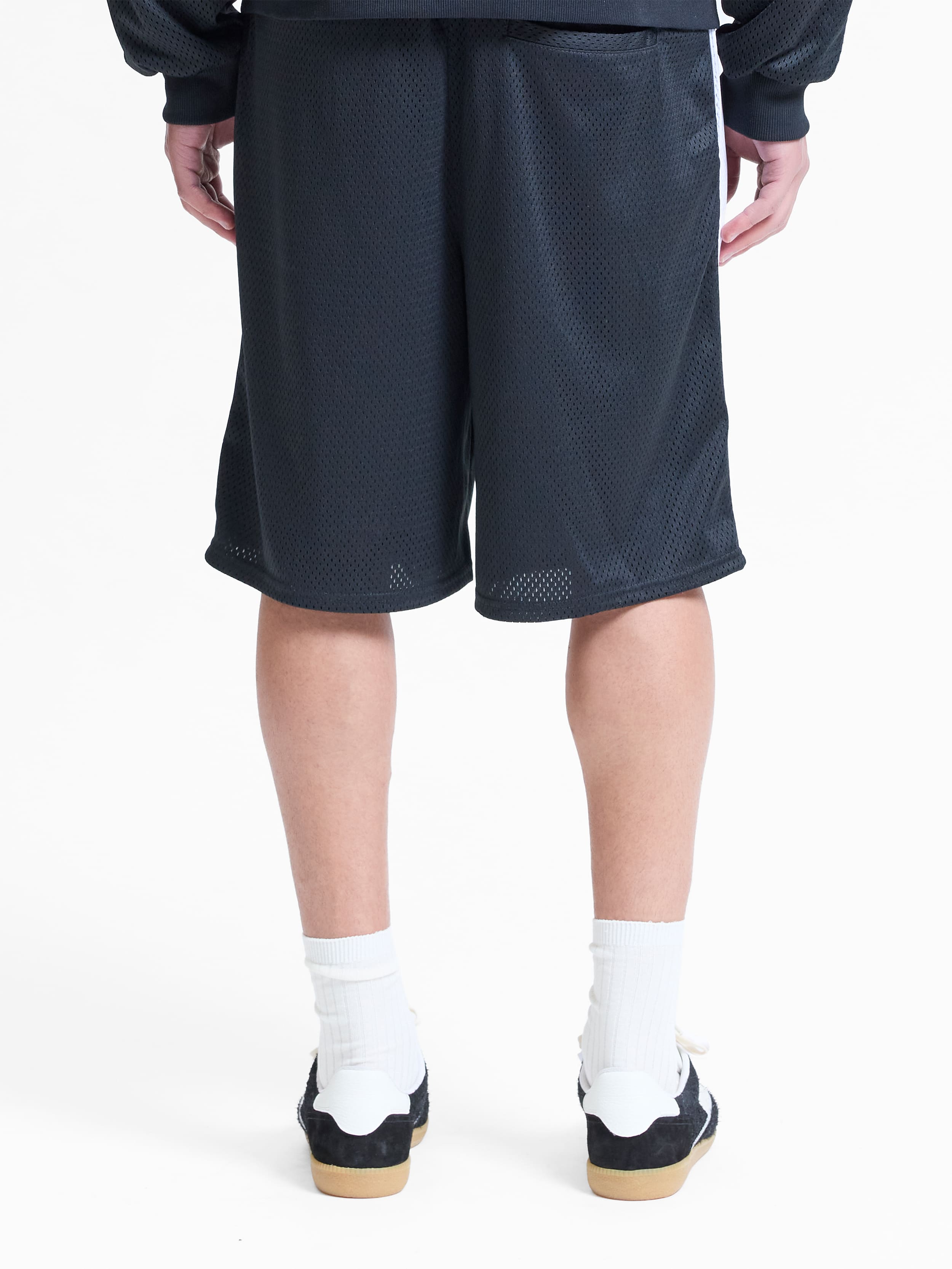 RETERNITY MESH SHORTS - BLACK