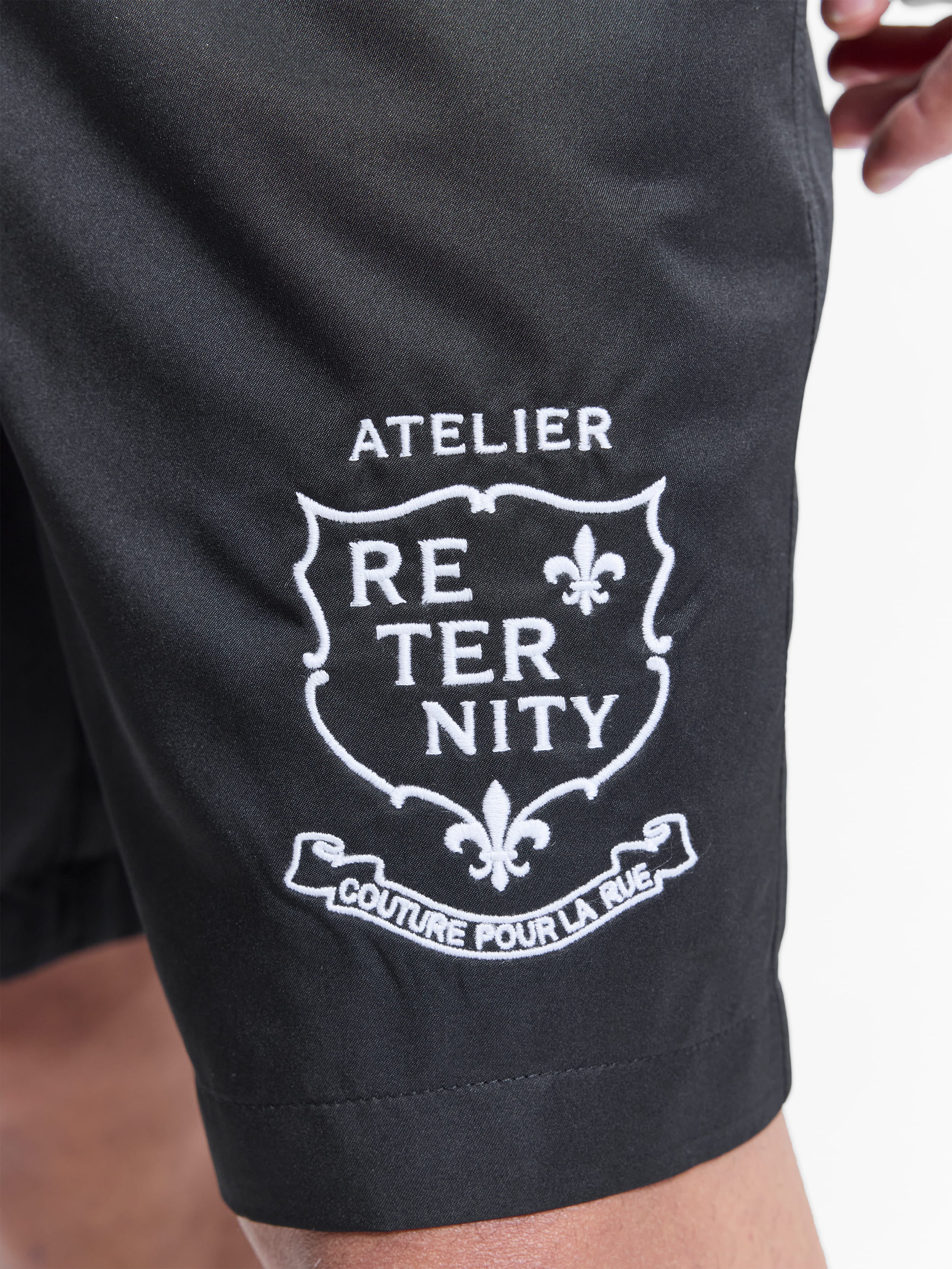 L’ATELIER DE LA RUE SWIMSHORTS - BLACK