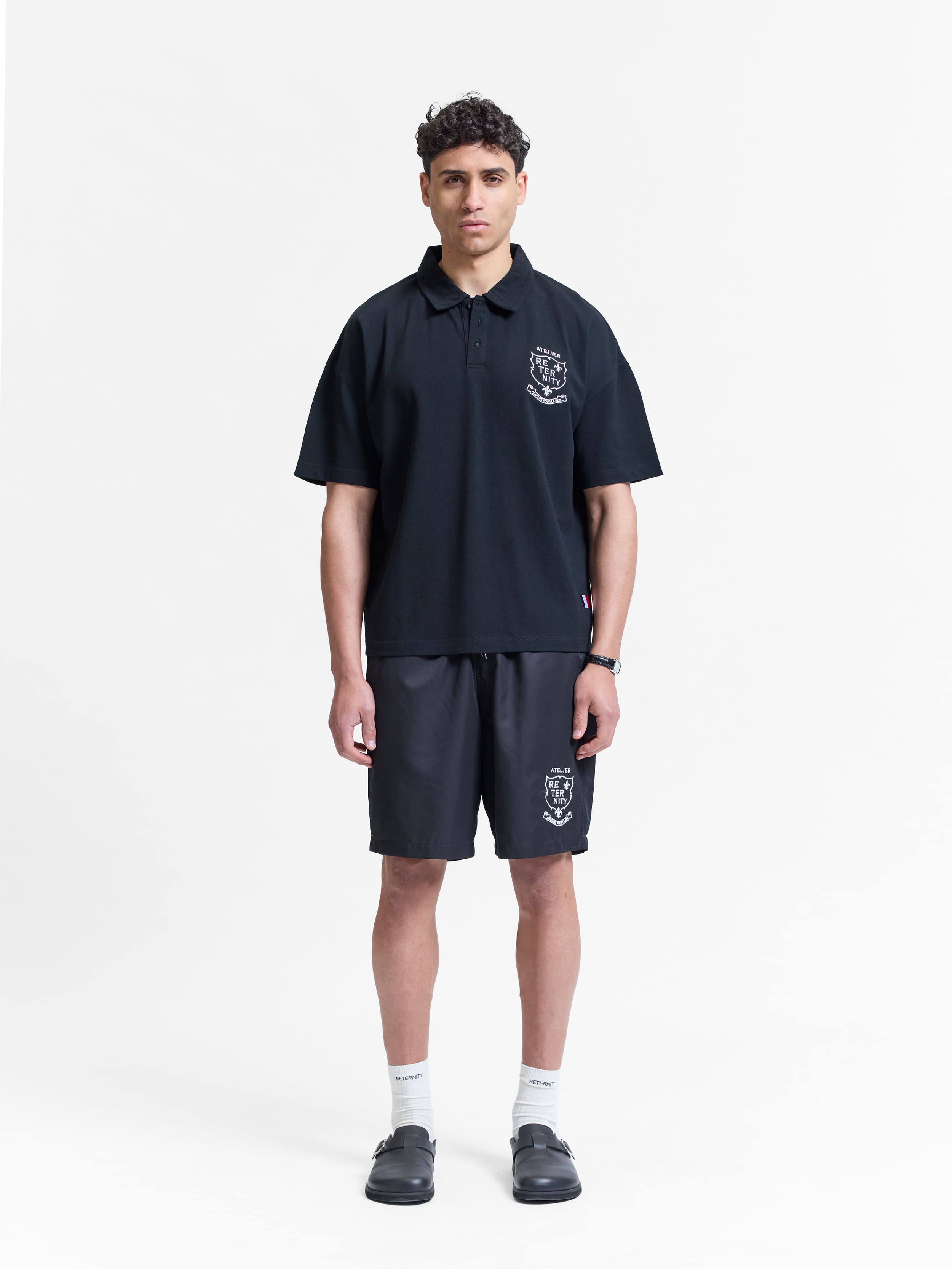 L’ATELIER DE LA RUE SWIMSHORTS - BLACK