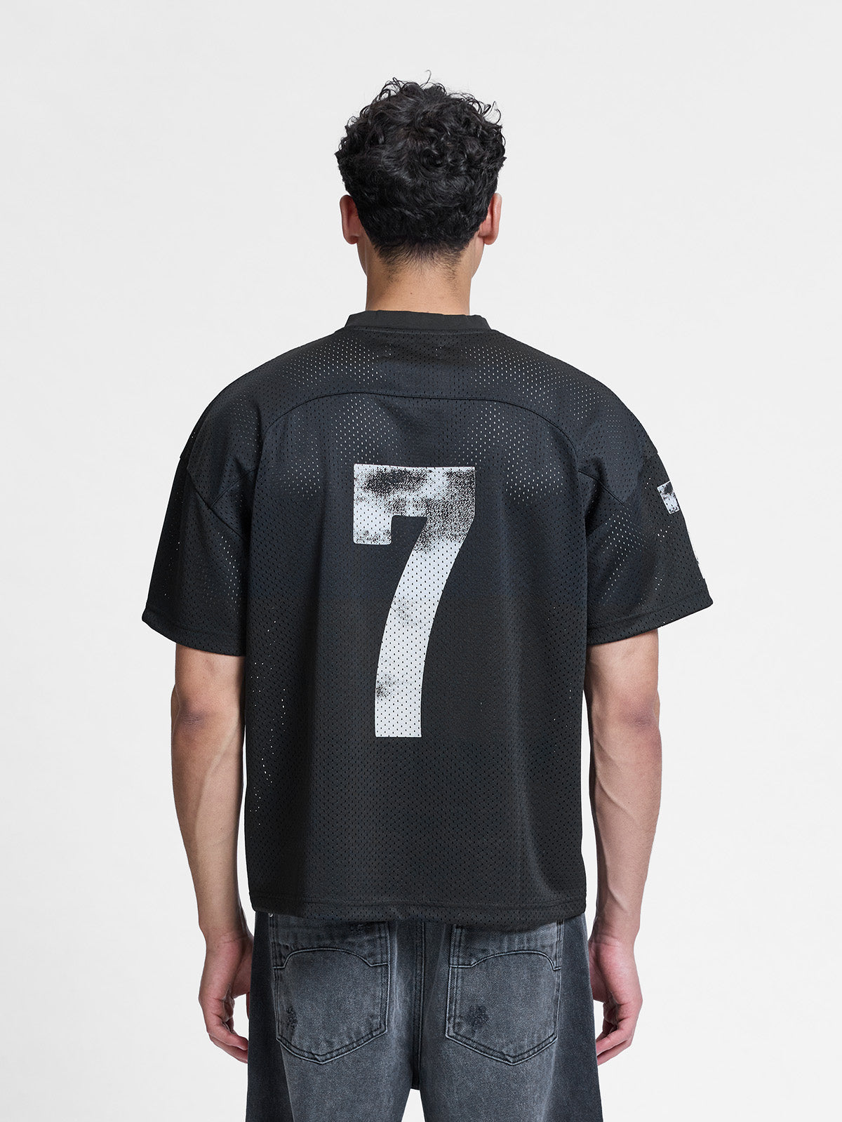 L'ART DE LA RUE MESH T-SHIRT - BLACK