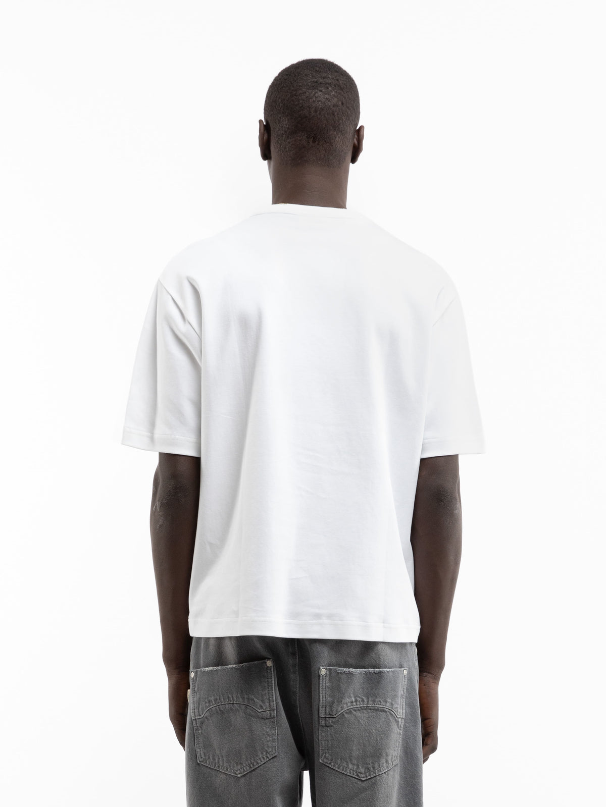 SOMEWHERE SOMEHOW REGULAR FIT T-SHIRT - WHITE
