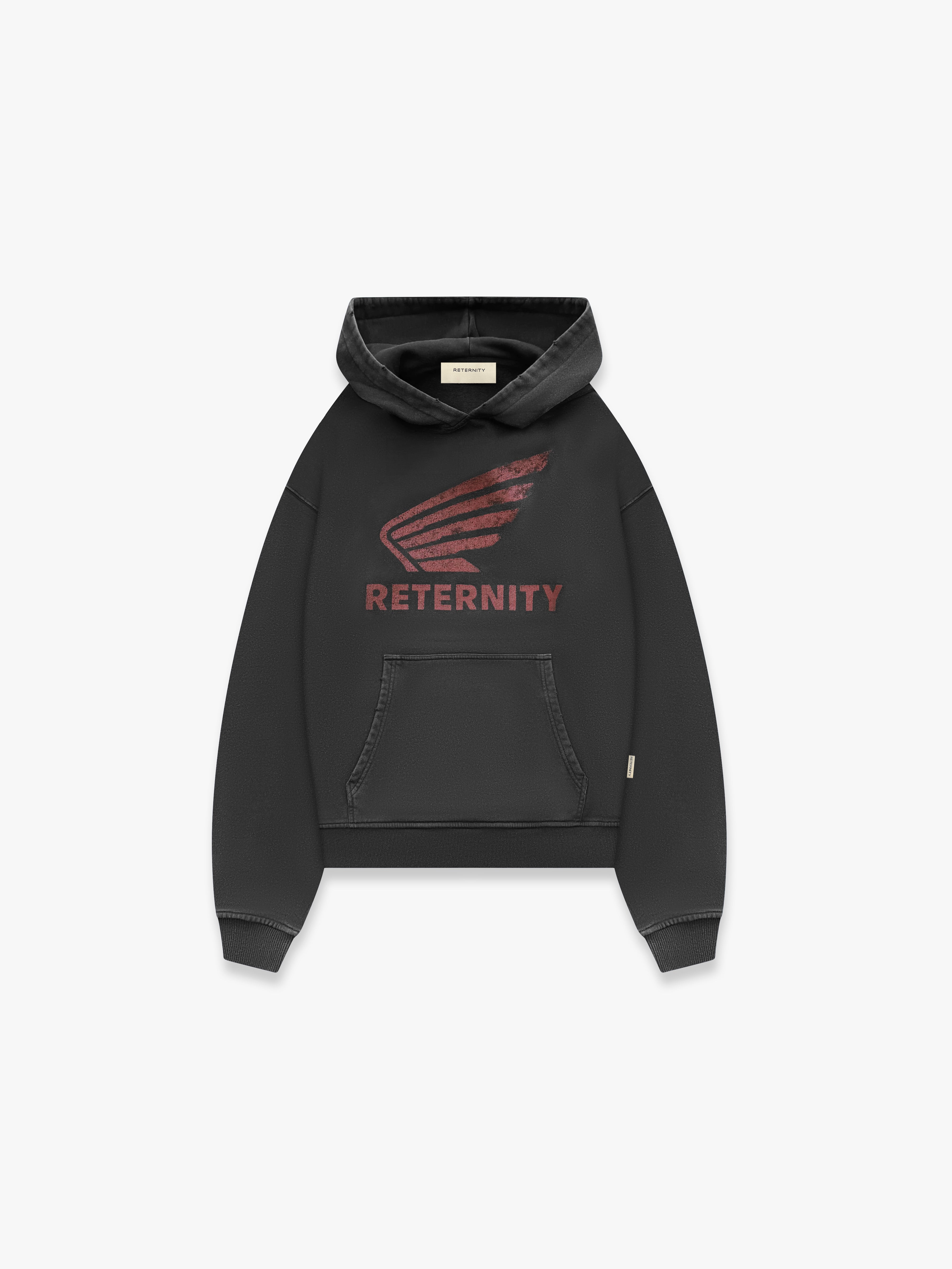 AÉRO HOODIE - WASHED BLACK