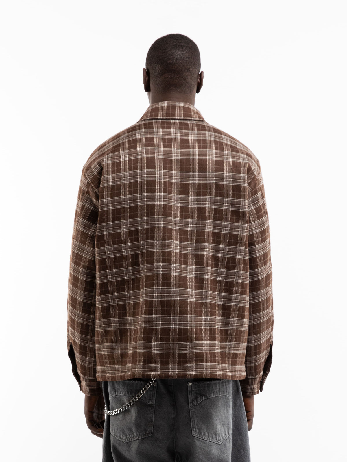 RETERNITY PADDED FLANNEL - BROWN