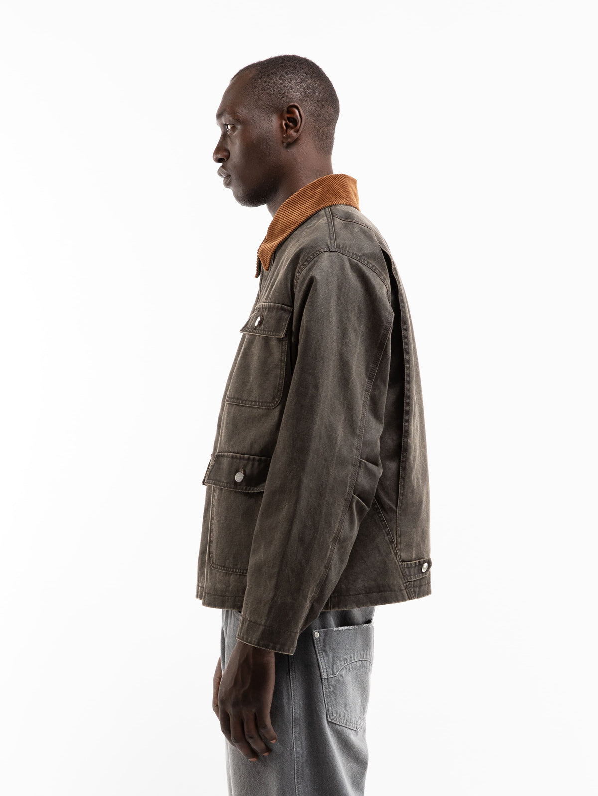 WAXED HUNTING JACKET - VINTAGE BROWN
