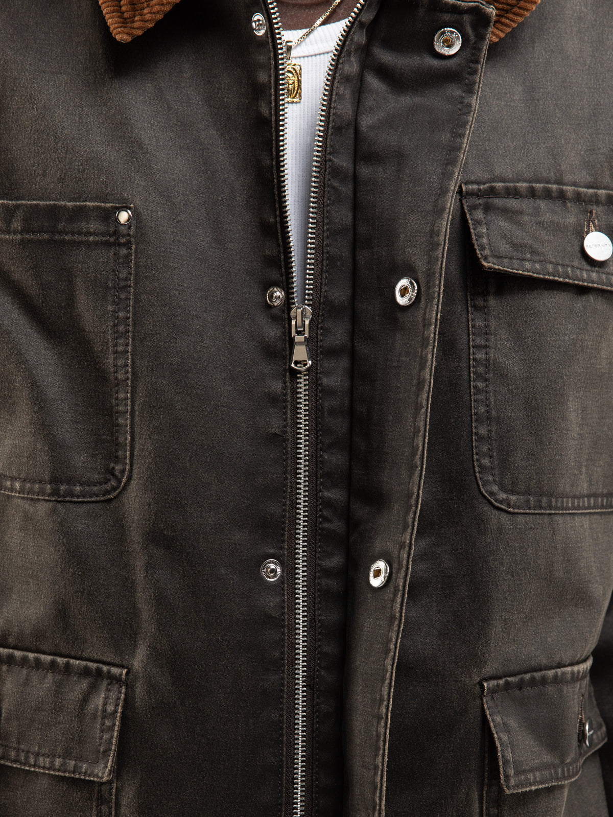 WAXED HUNTING JACKET - VINTAGE BROWN