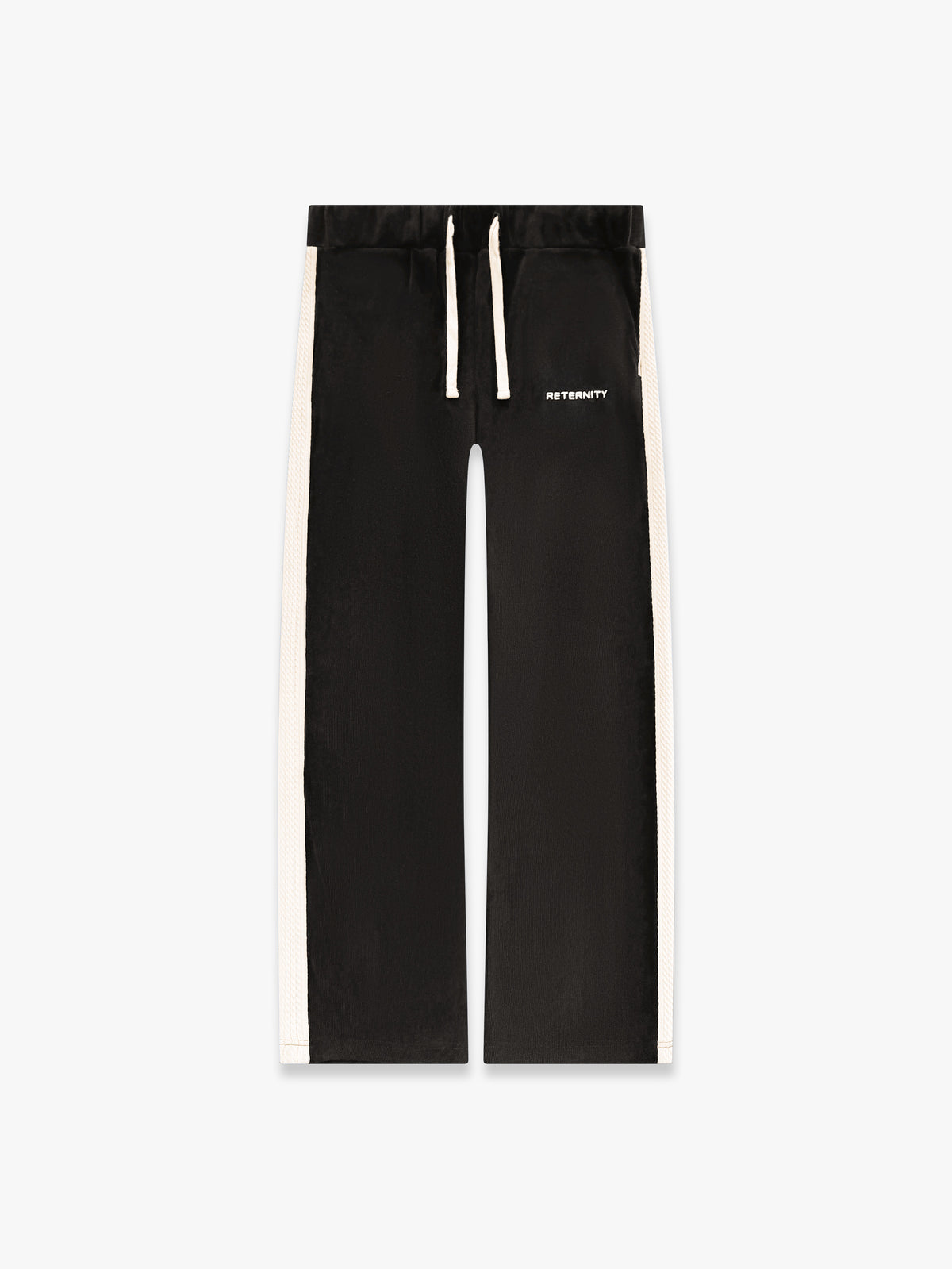STUDIO KNIT TRACK PANTS - BLACK