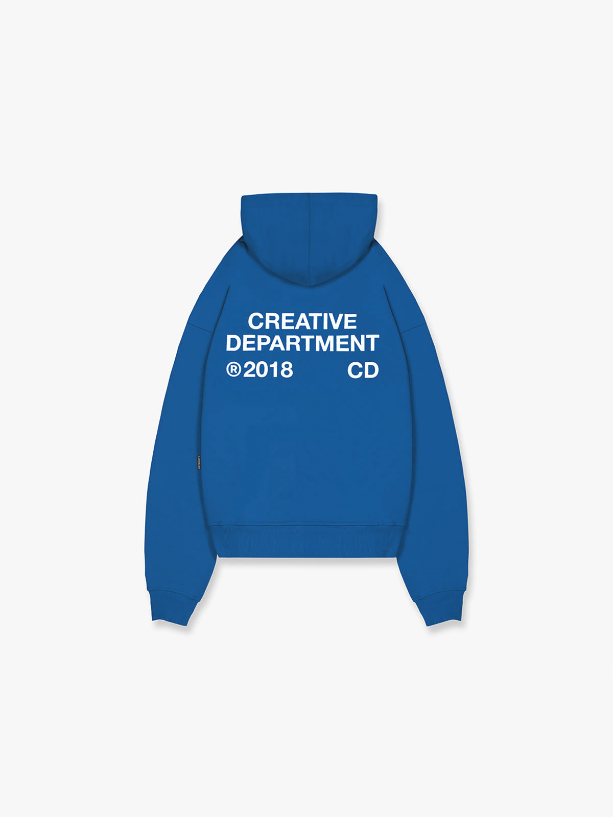 CREATIVE DEPT ZIP-HOODIE - BLUE