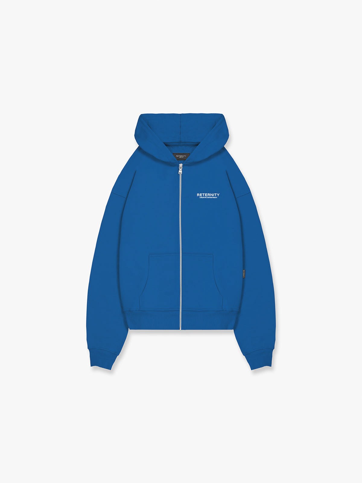 CREATIVE DEPT ZIP-HOODIE - BLUE