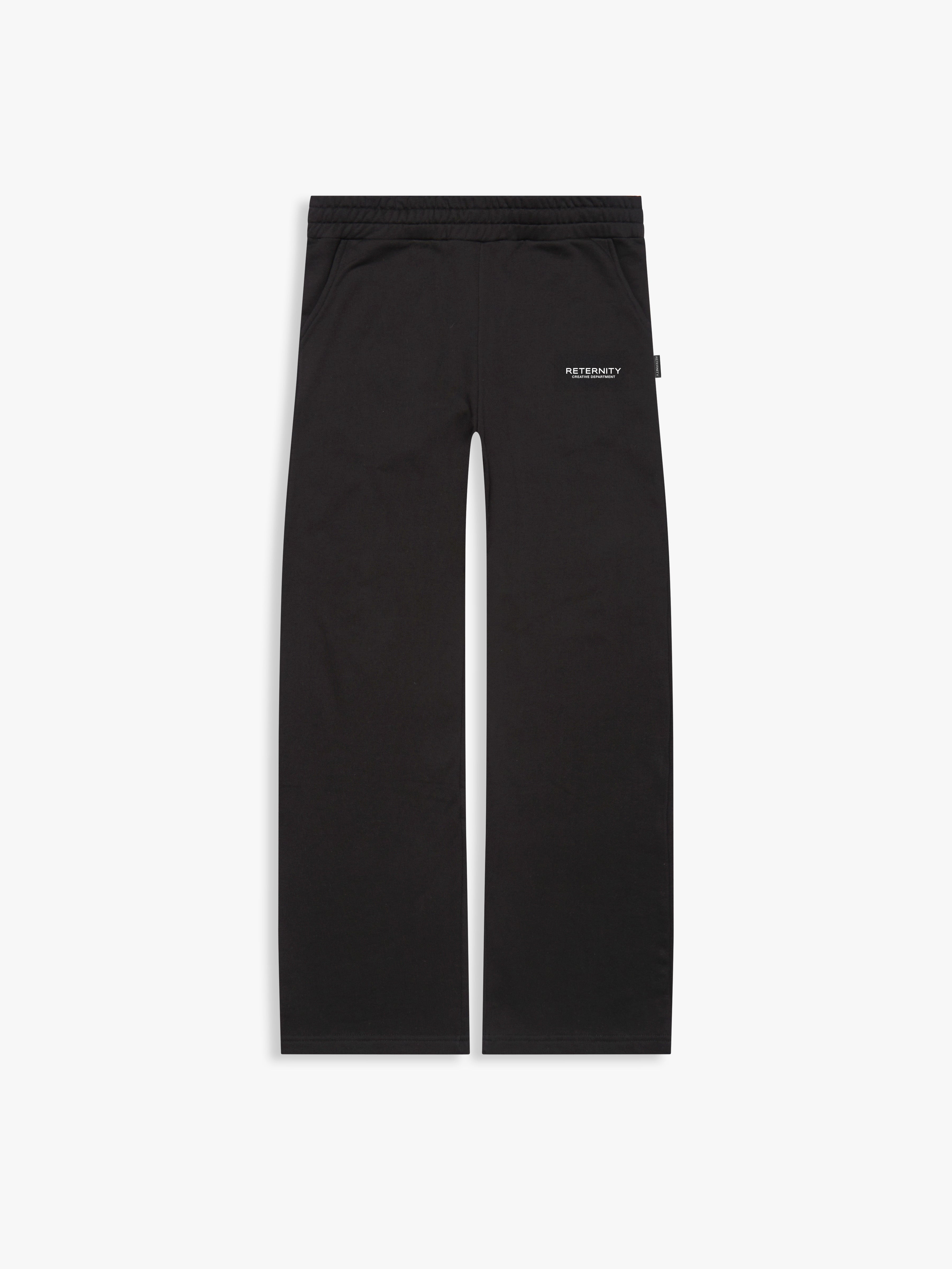 CREATIVE DEPT SWEATPANTS - BLACK