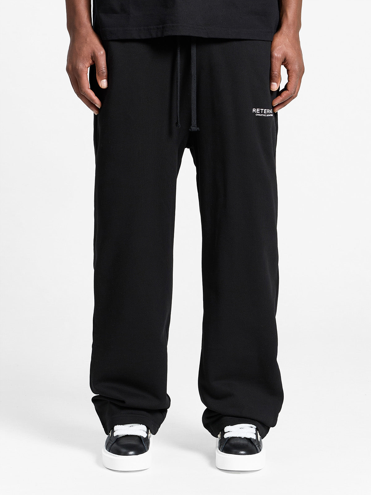 CREATIVE DEPT SWEATPANTS - BLACK