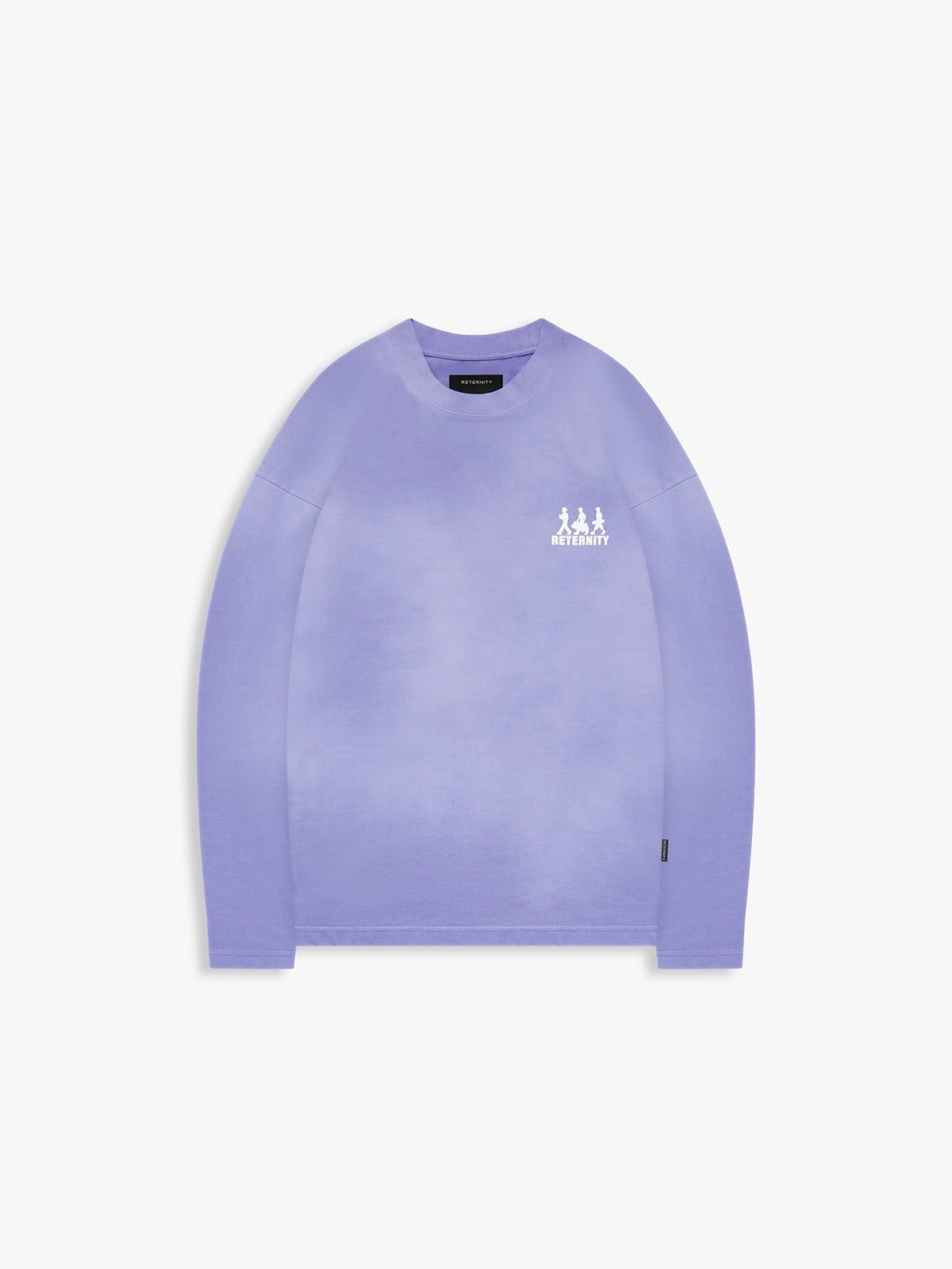 CREATIVE DEPT LOGO LONGSLEEVE - WASHED PURPLE