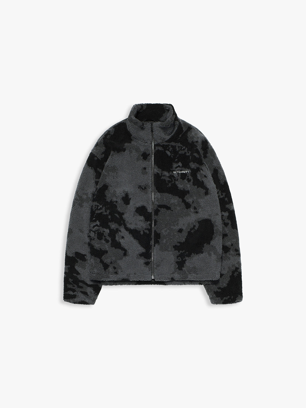 RETERNITY FLEECE JACKET - ACID BLACK