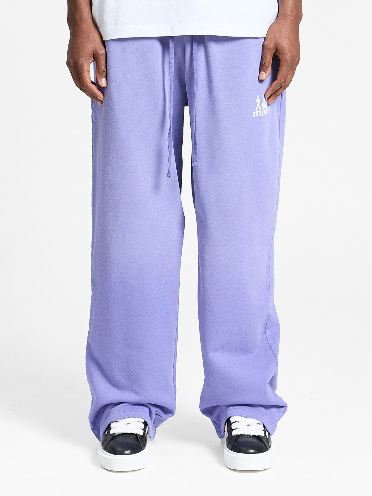 CREATIVE DEPT LOGO SWEATPANTS - WASHED PURPLE