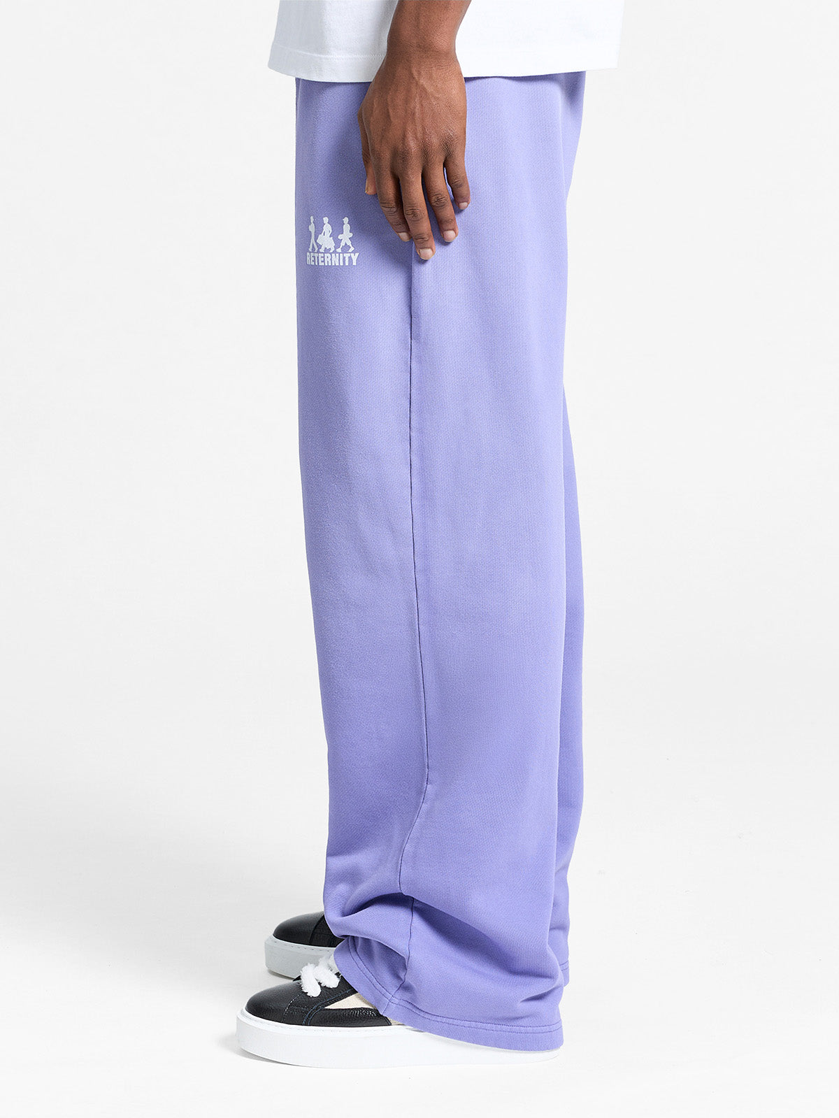 CREATIVE DEPT LOGO SWEATPANTS - WASHED PURPLE