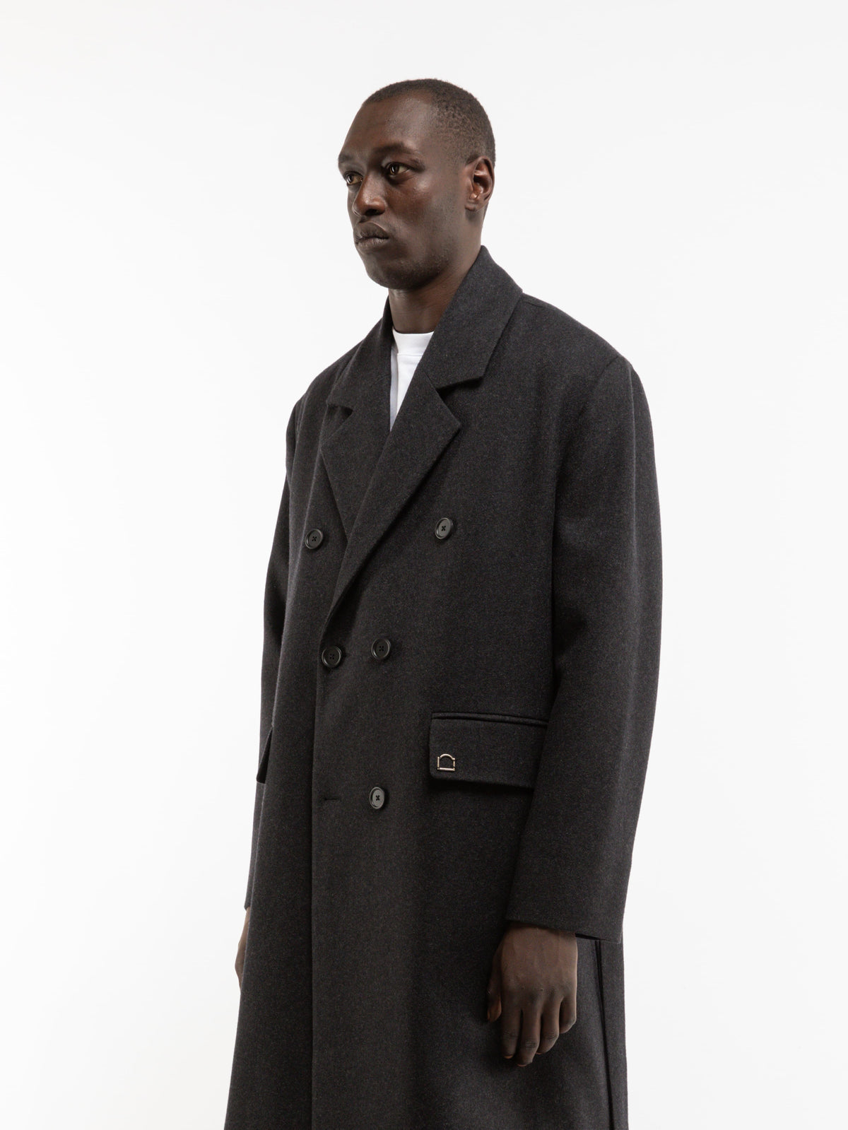 SIGNE COAT - WOOL GREY