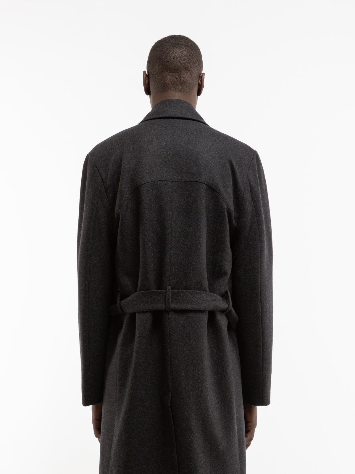 SIGNE COAT - WOOL GREY