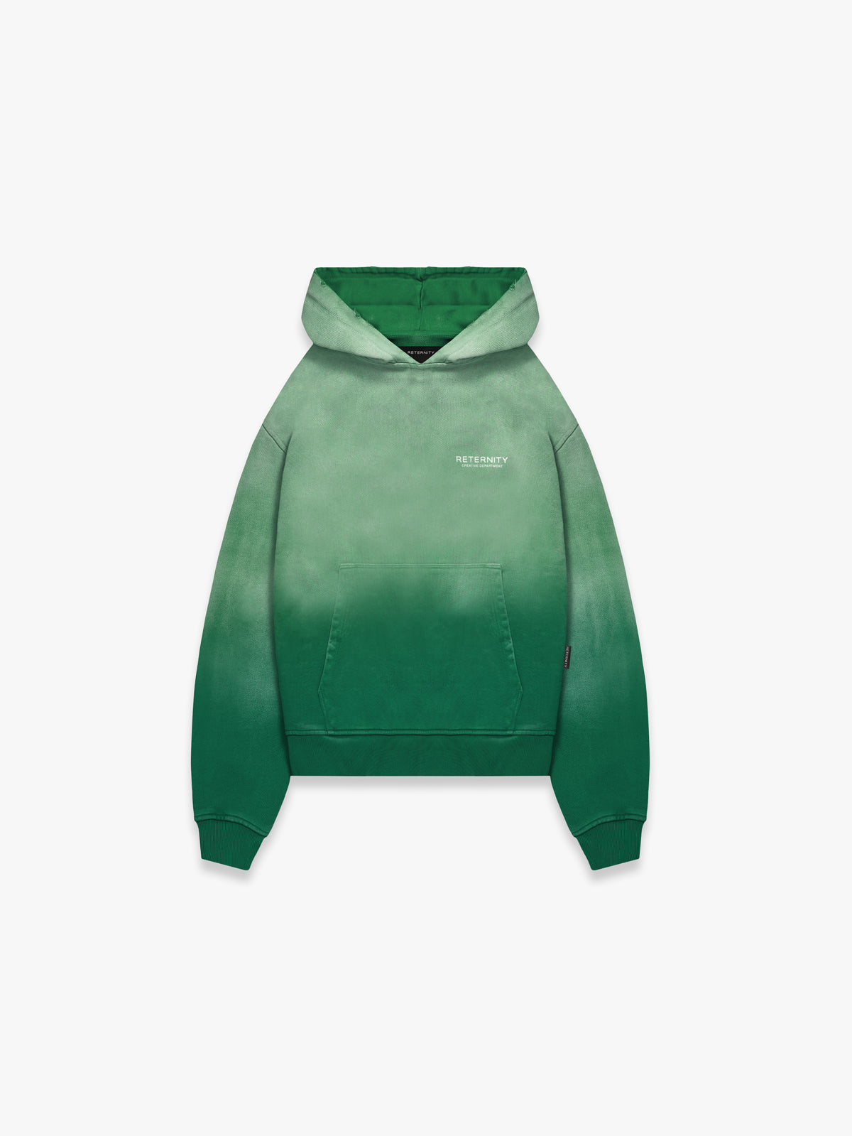 CREATIVE DEPT HOODIE  - FADED GREEN