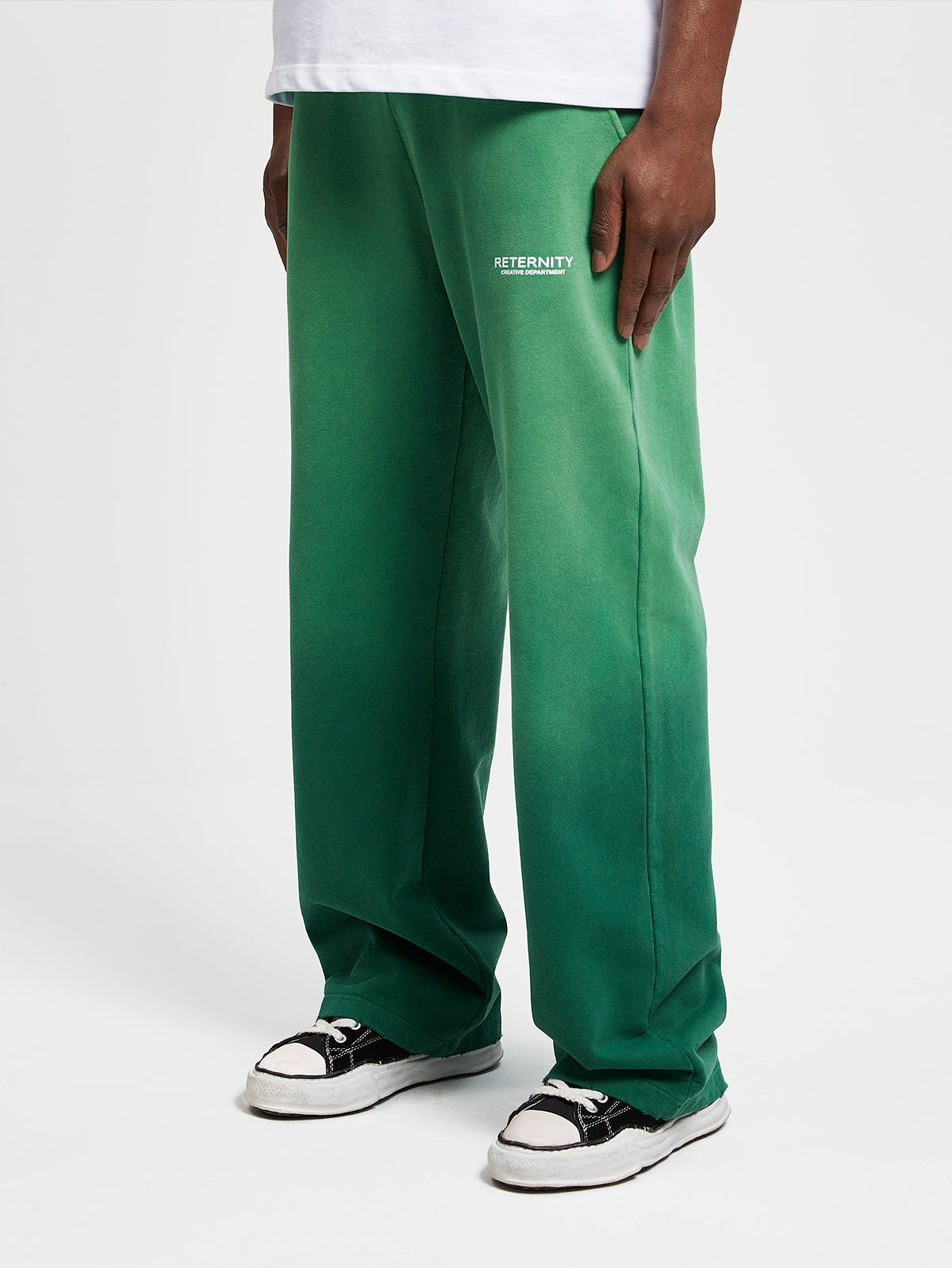 CREATIVE DEPT SWEATPANTS - FADED GREEN