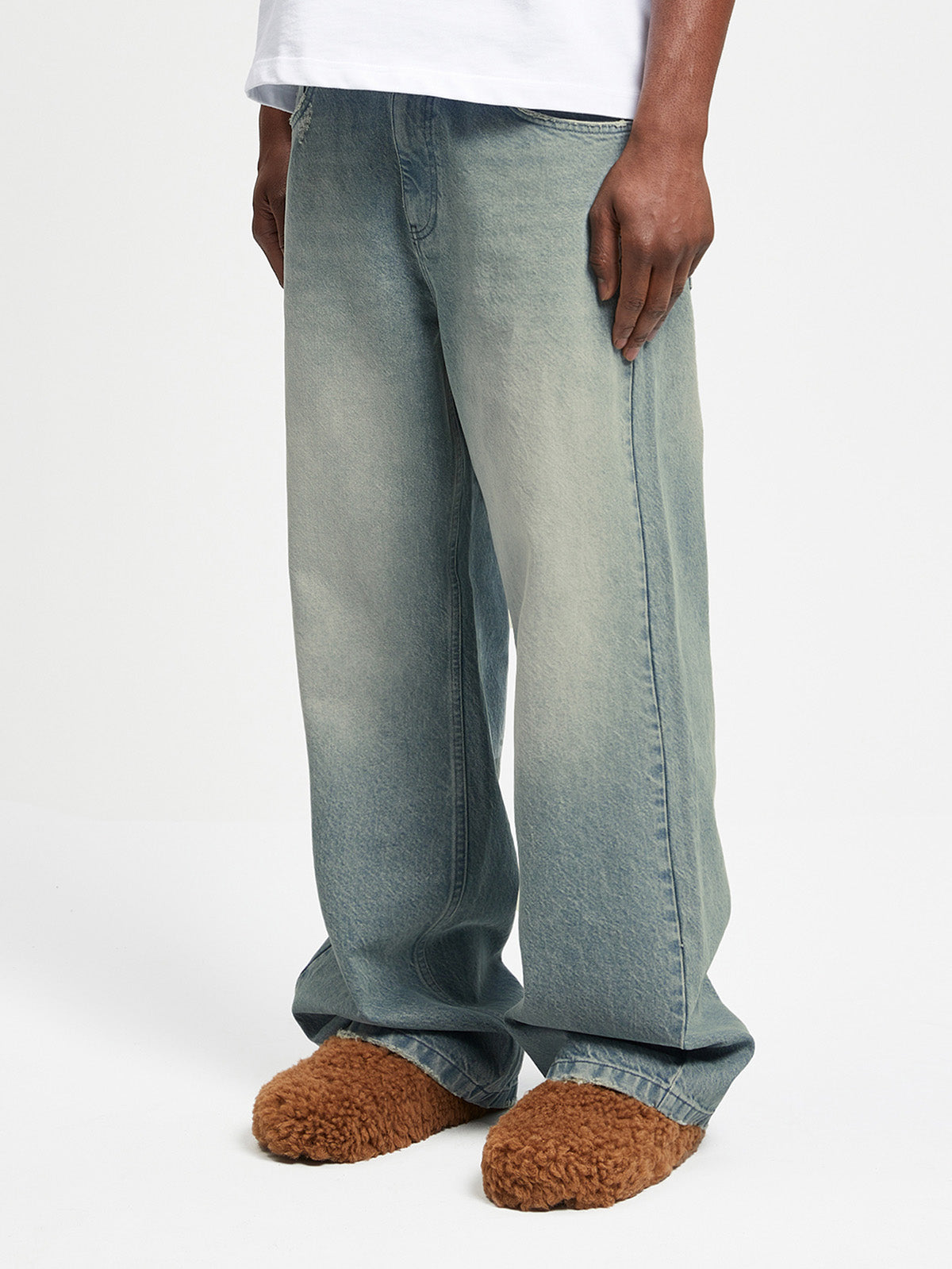 ESSENTIAL BAGGY DENIM - LIGHT BLUE