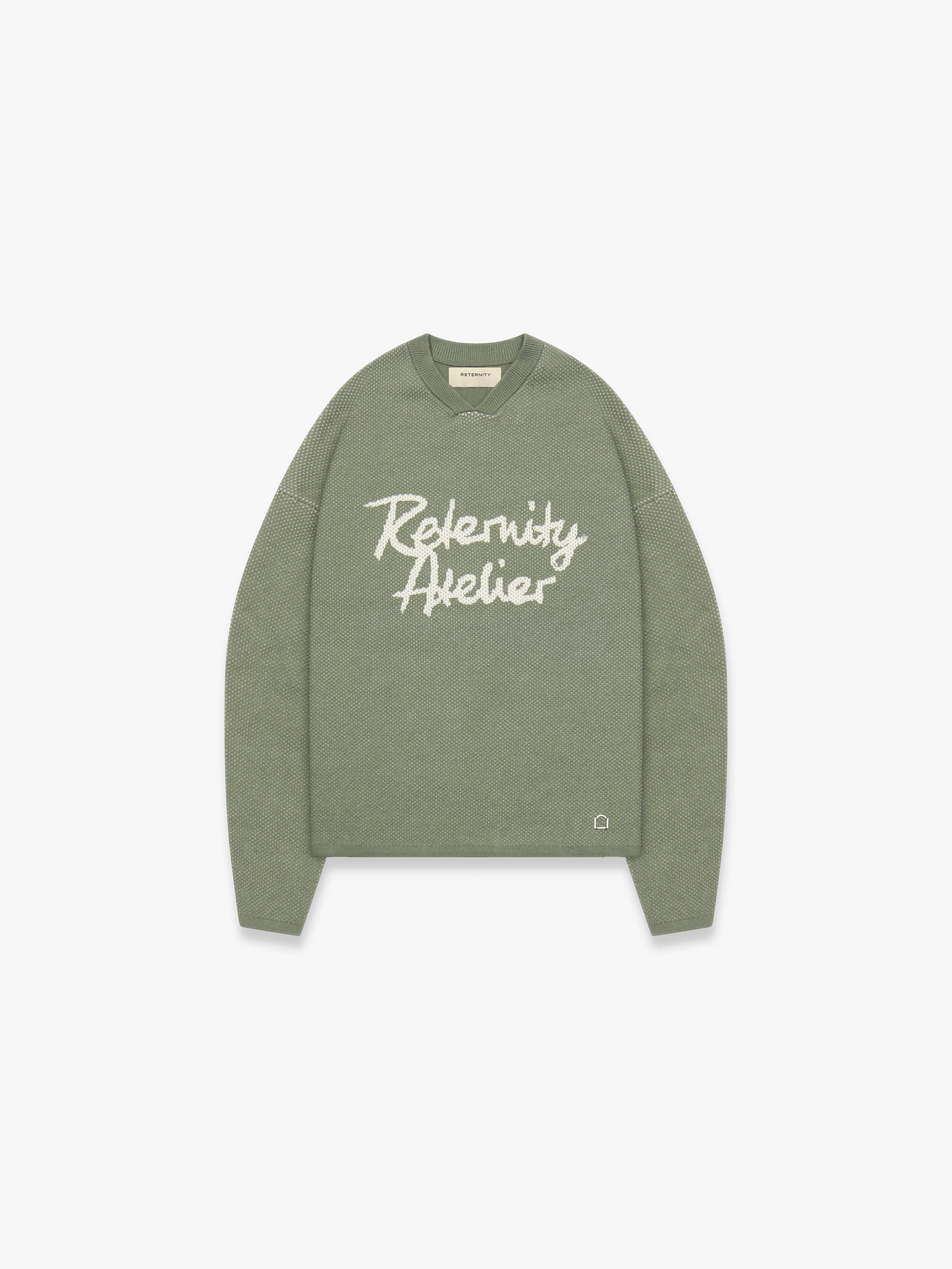 ATELIER KNIT JERSEY - GREEN