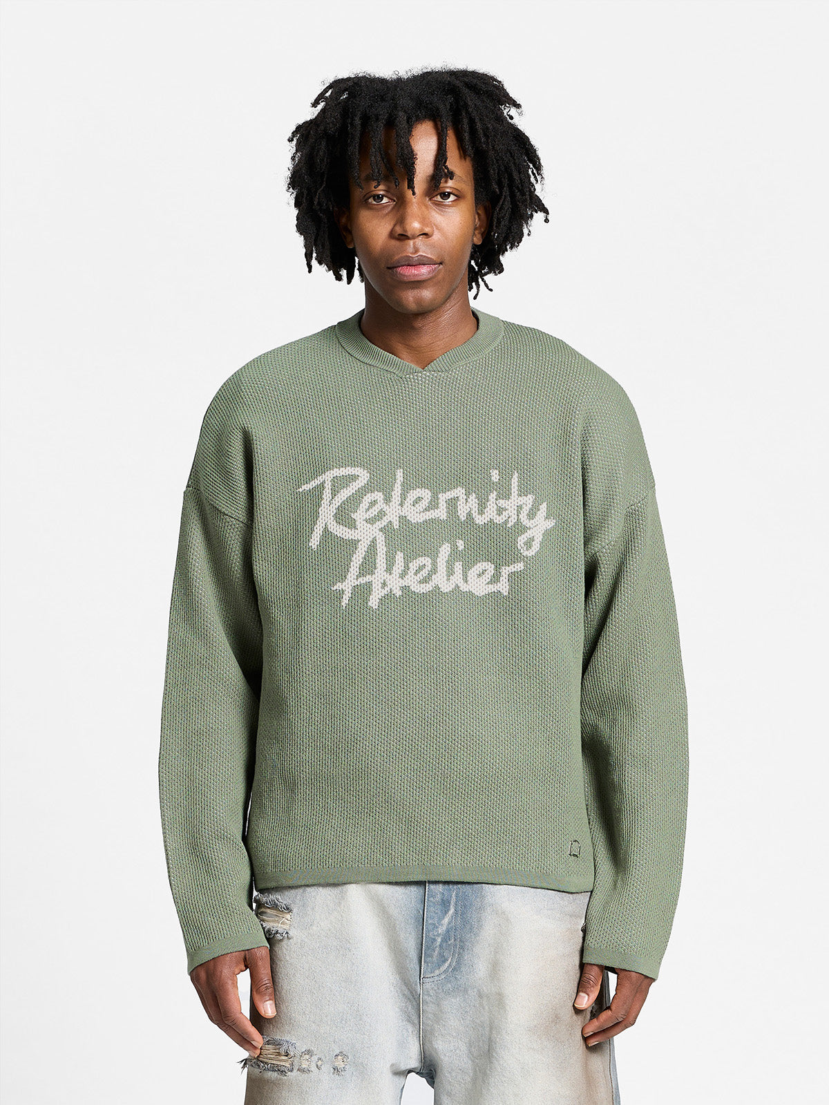 ATELIER KNIT JERSEY - GREEN