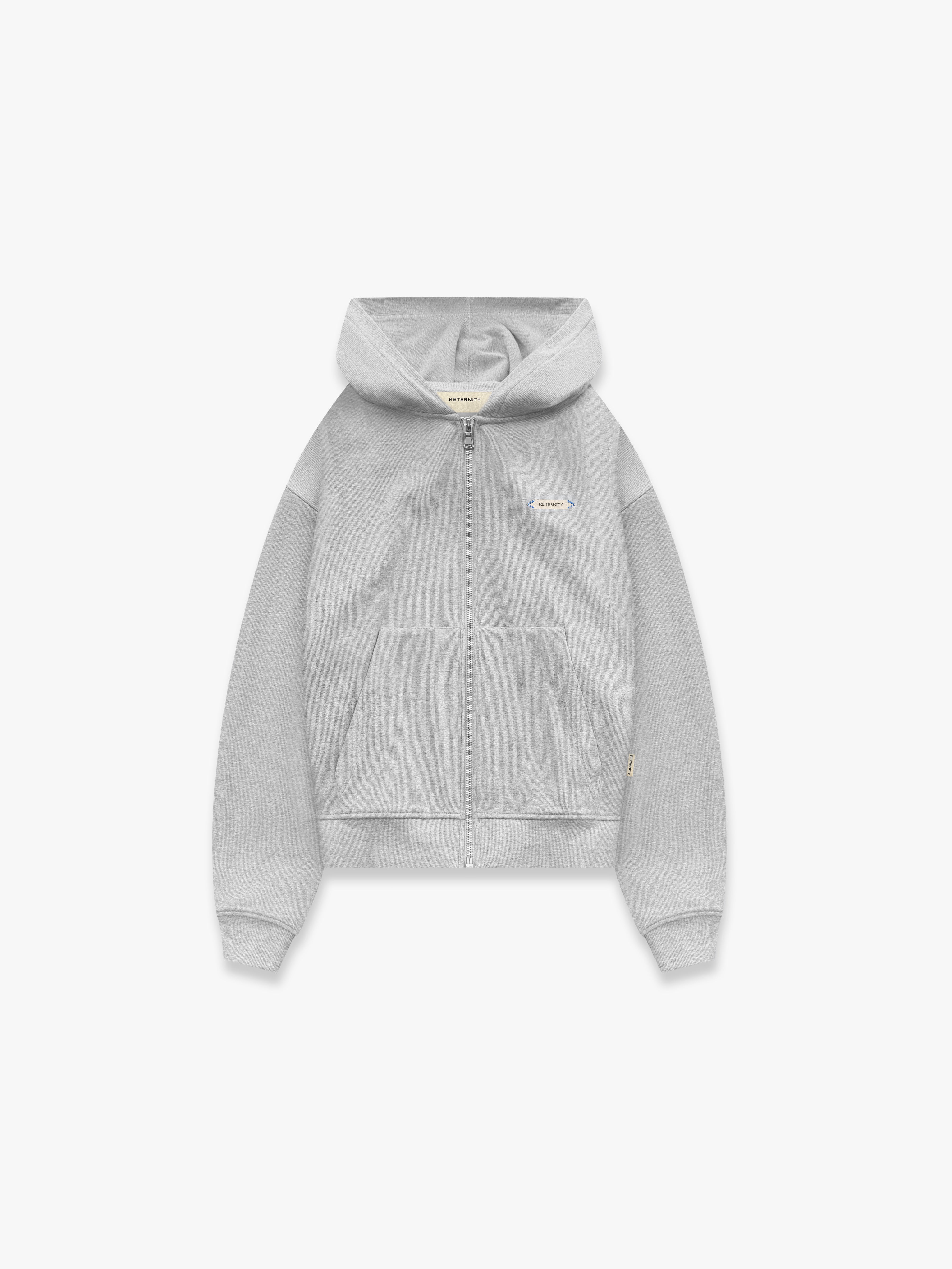 L’ATELIER LINE ZIP-HOODIE - GREY