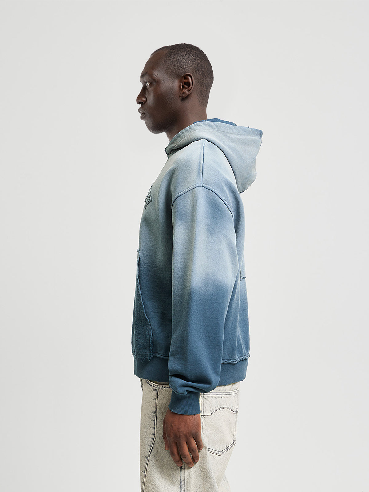 ÉVÉNIE HOODIE - FADED DARKLBUE