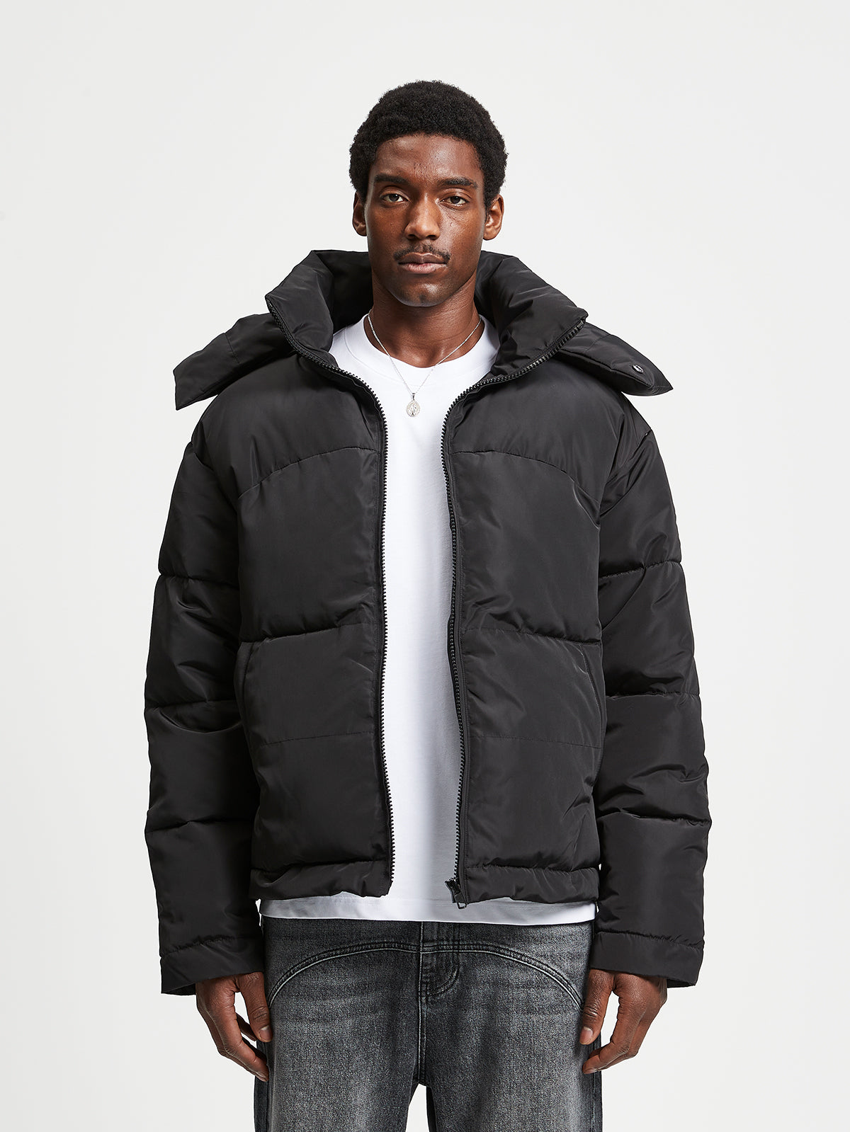 SIGNE PUFFER JACKET - BLACK