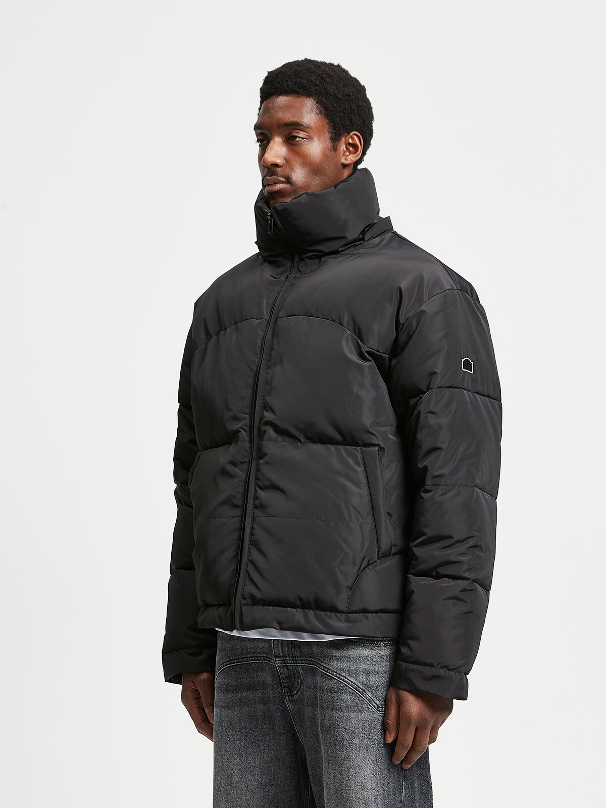 SIGNE PUFFER JACKET - BLACK