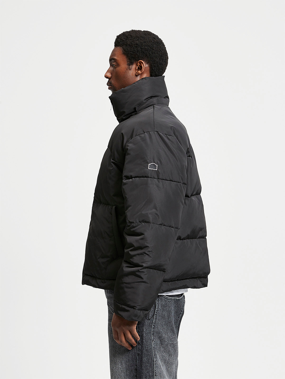 SIGNE PUFFER JACKET - BLACK