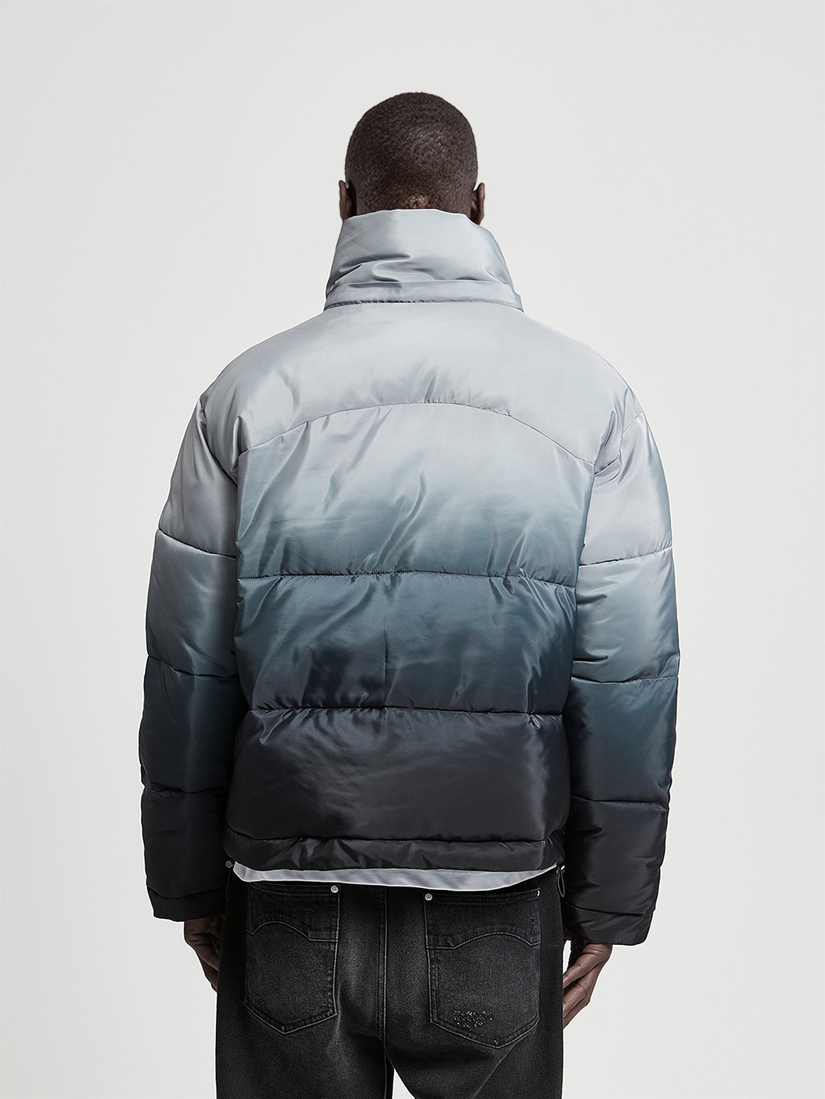 SIGNE PUFFER JACKET - FADED GREY