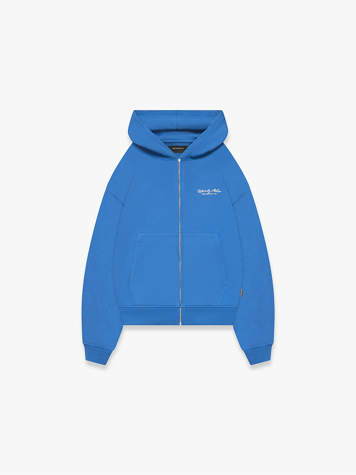 DE L'ART ZIP-HOODIE - BLUE