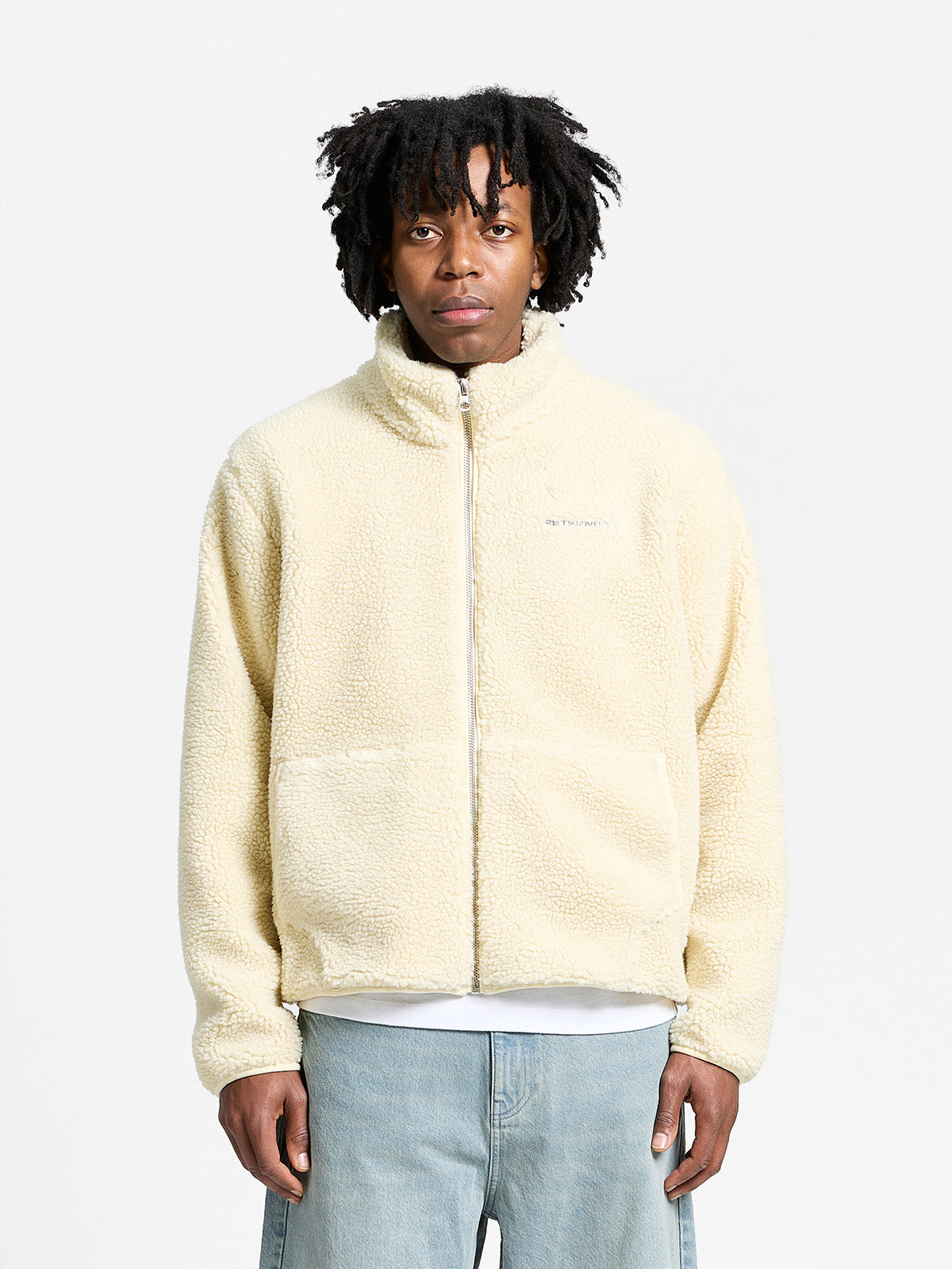 RETERNITY FLEECE JACKET - CREAM