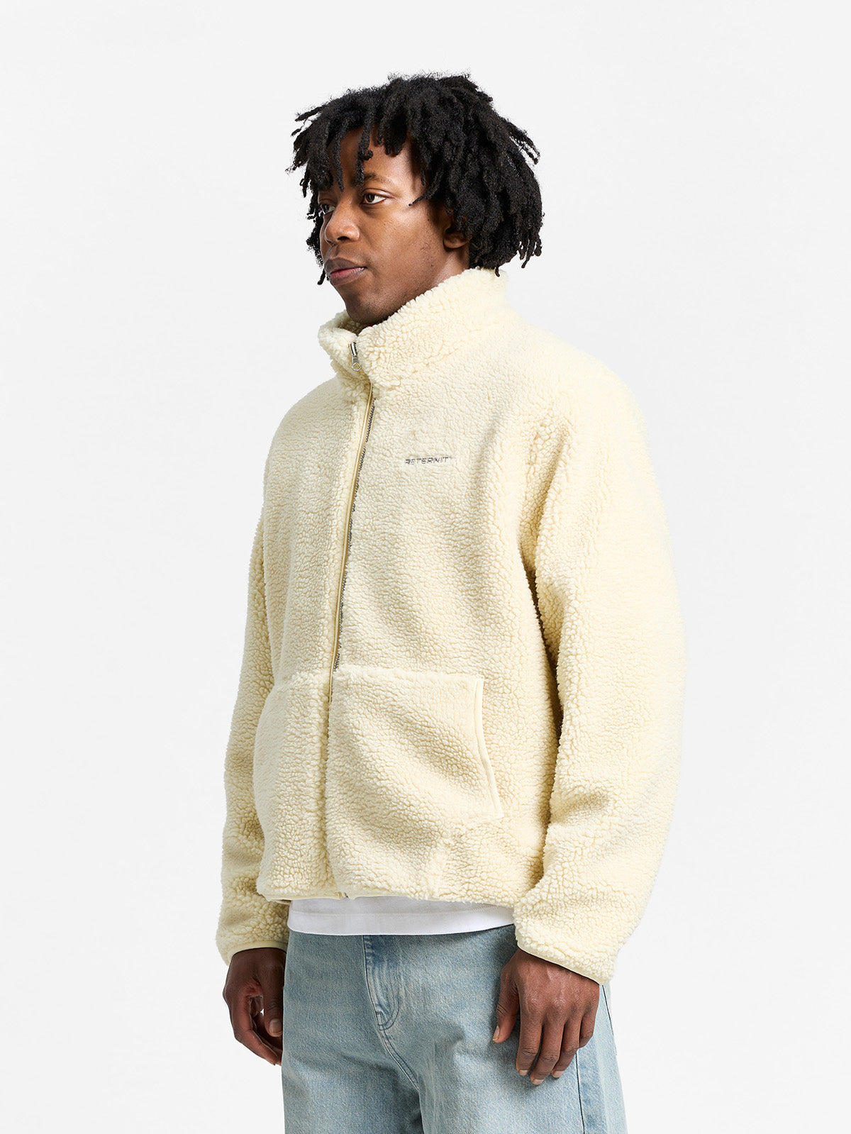 RETERNITY FLEECE JACKET - CREAM