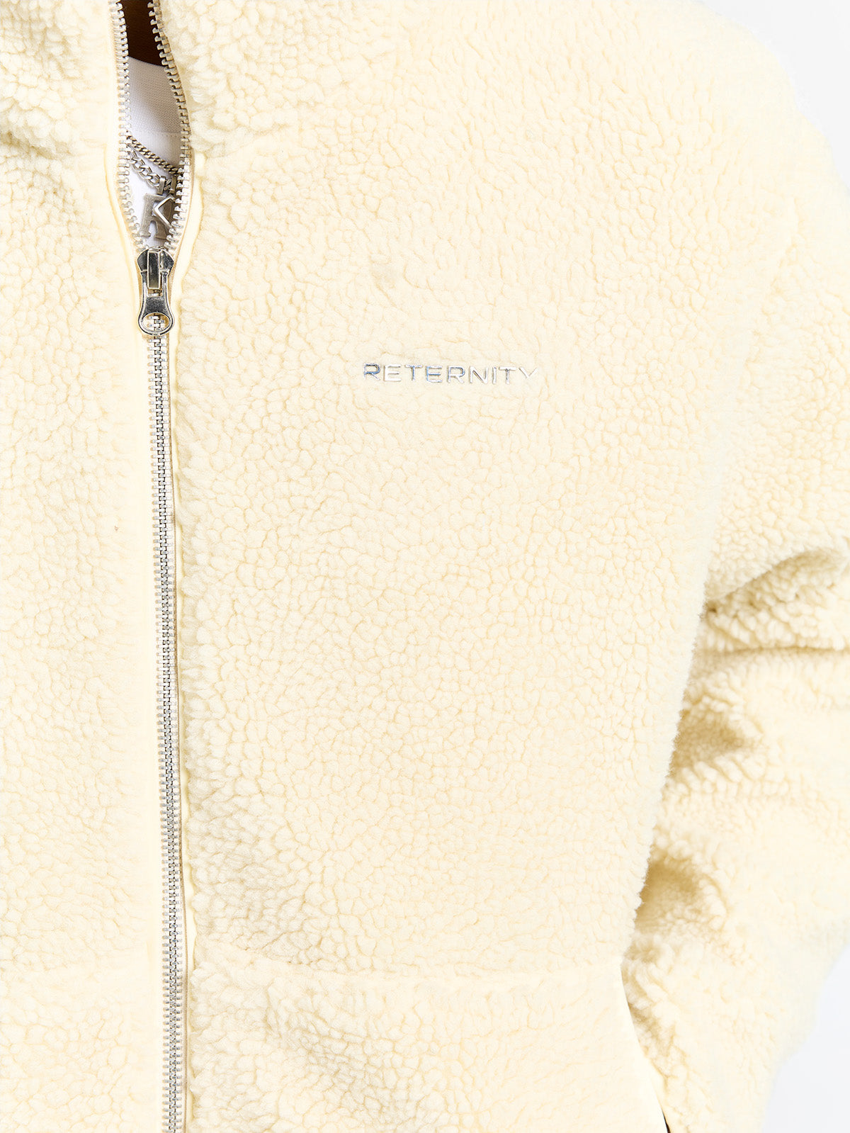 RETERNITY FLEECE JACKET - CREAM